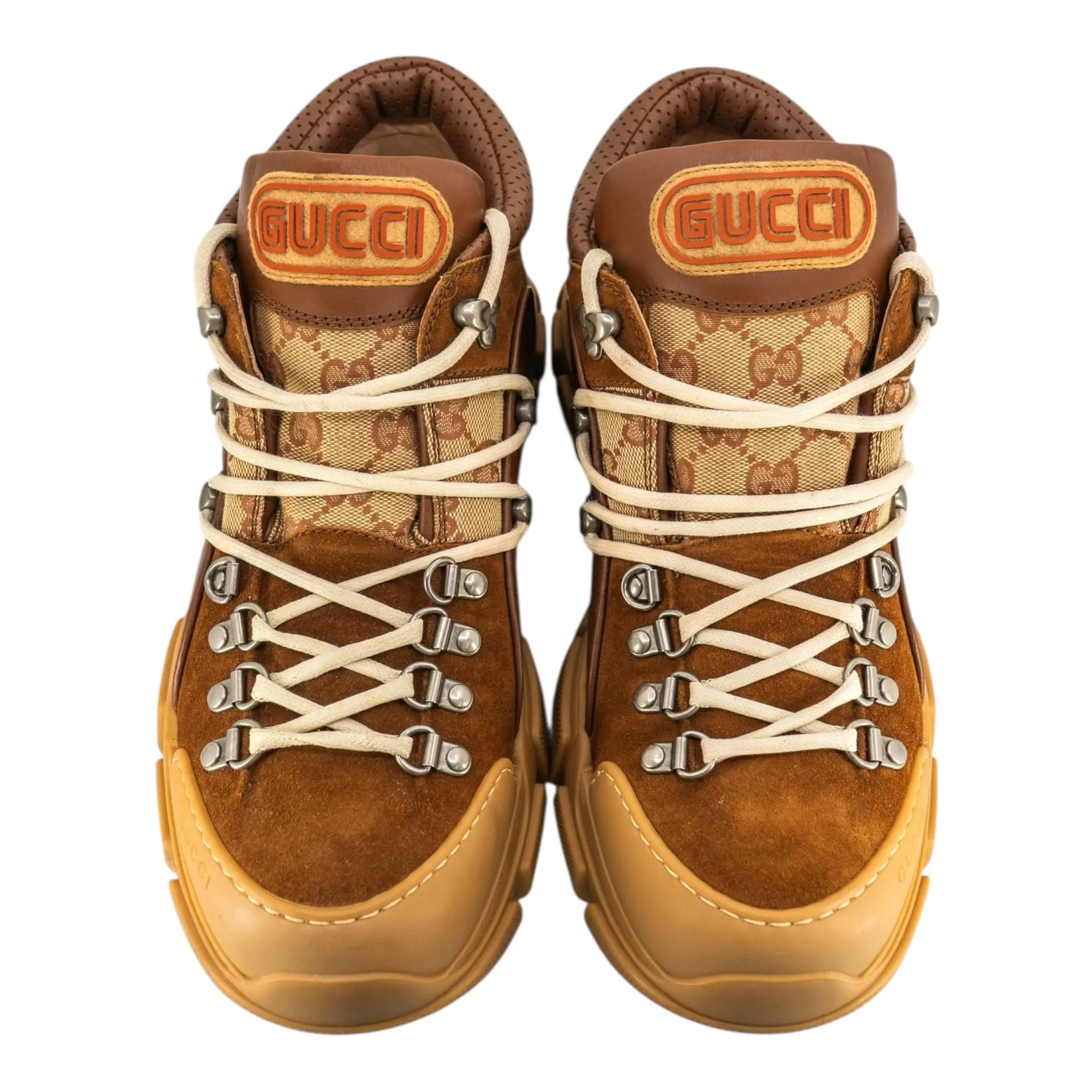 Gucci Flashtrek Sneaker Brown Pre-Owned