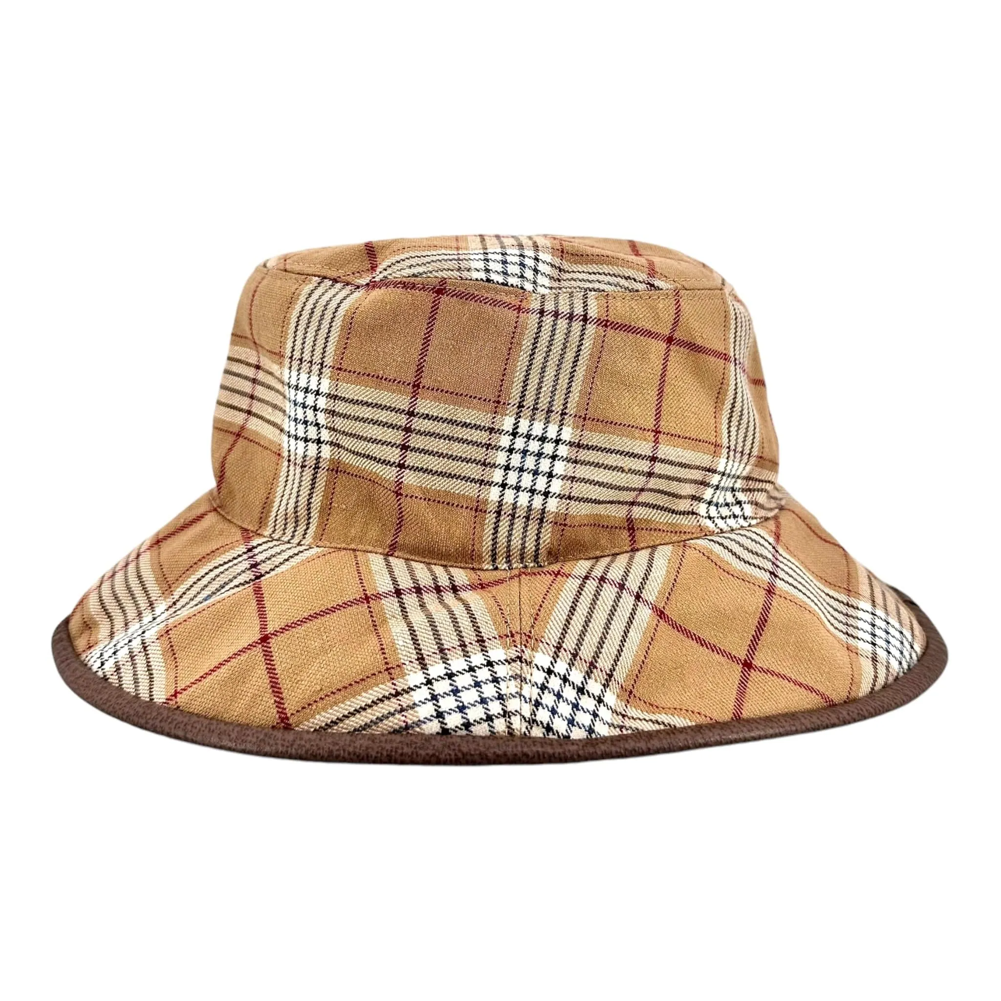 Gucci GG Supreme Reversible Bucket Hat Bucket Hat Beige Brown
