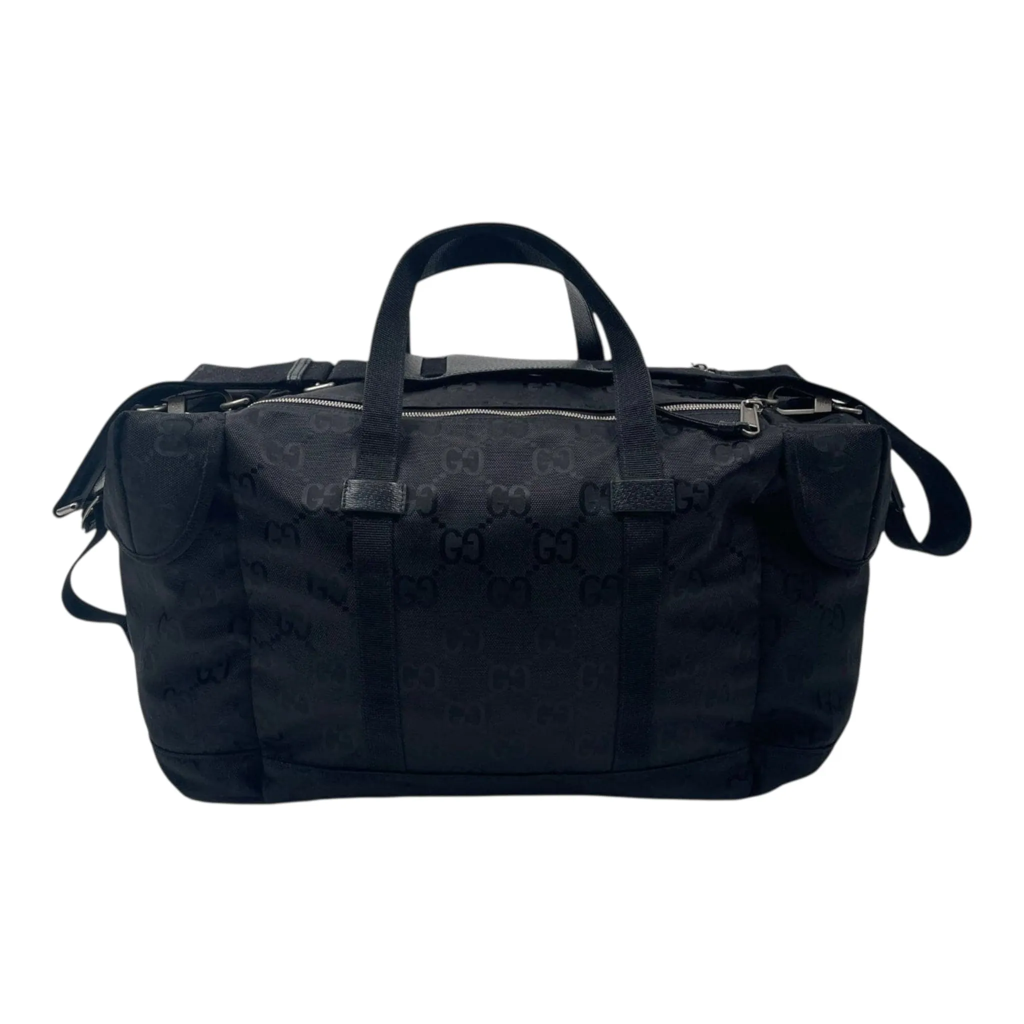 Gucci Off The Grid Duffle Bag Black Pre-Owned