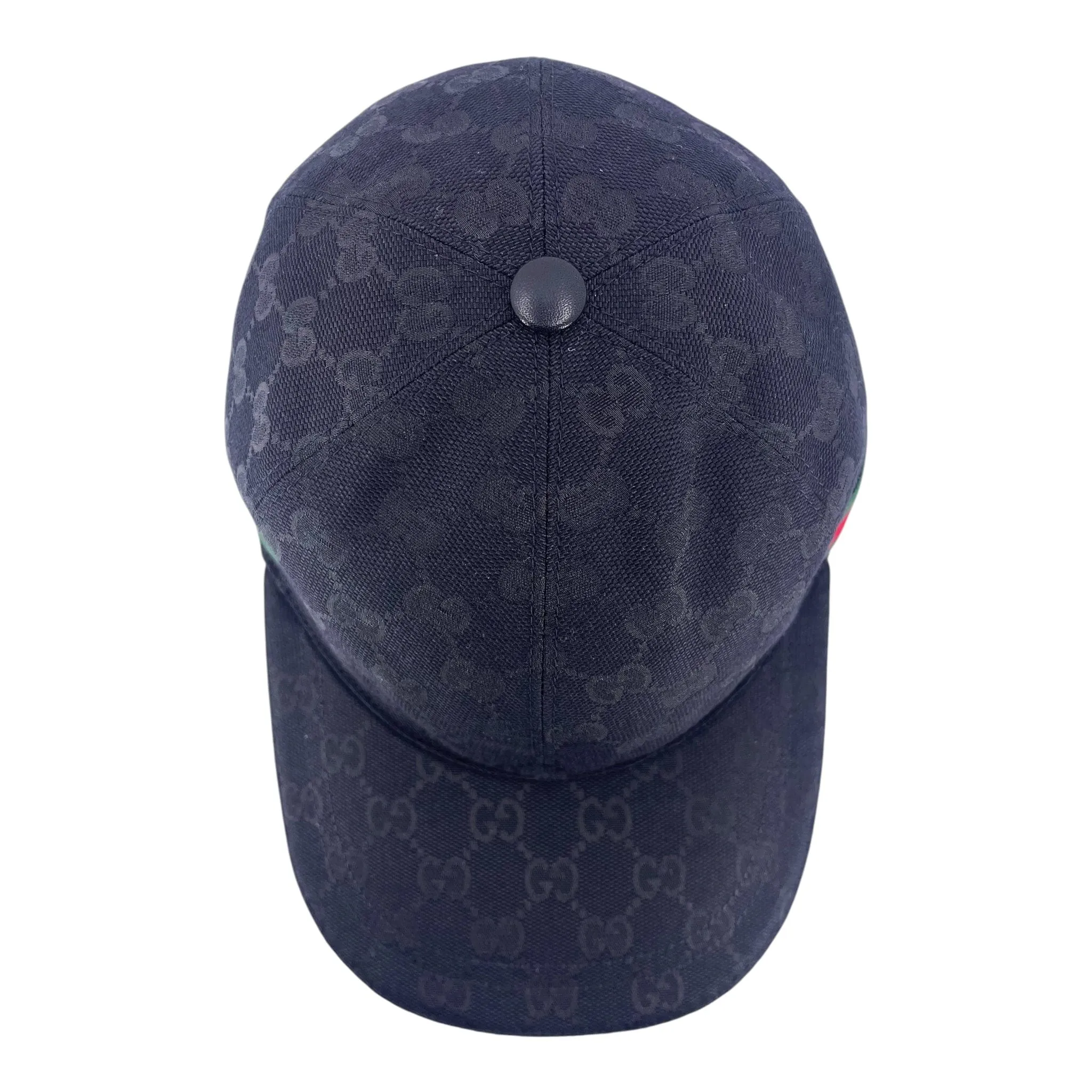 Gucci Original GG Canvas Web Baseball Hat Black