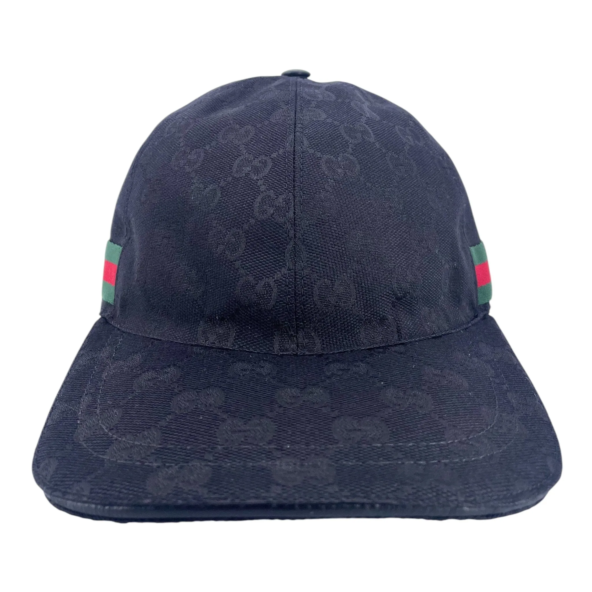 Gucci Original GG Canvas Web Baseball Hat Black