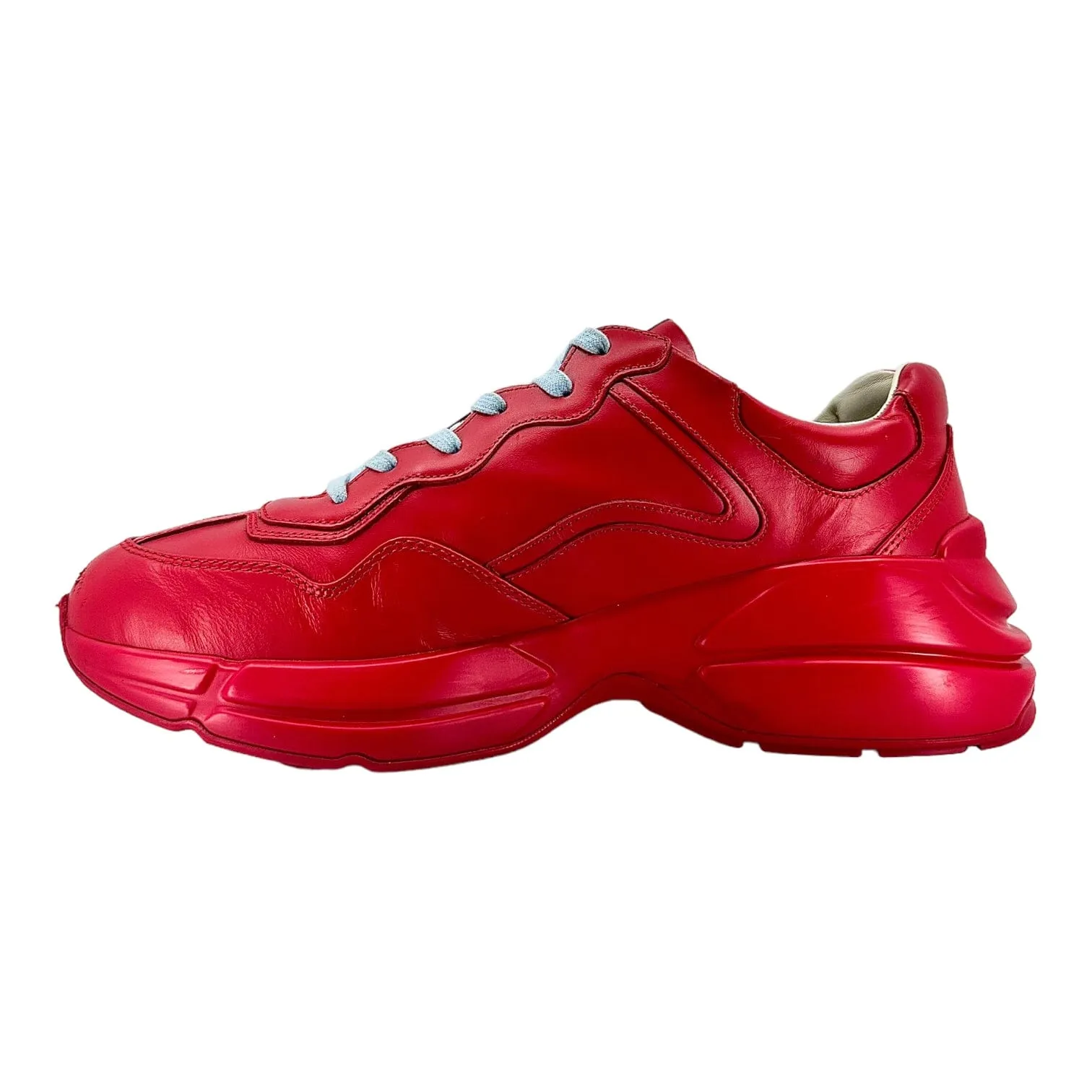 Gucci Rhyton Gucci 100 Sneaker Red Pre-Owned