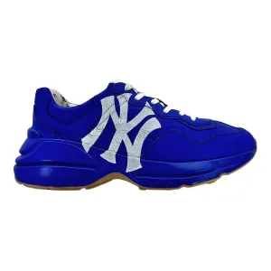 Gucci Rhyton Sneaker New York Yankees Blue Pre-Owned