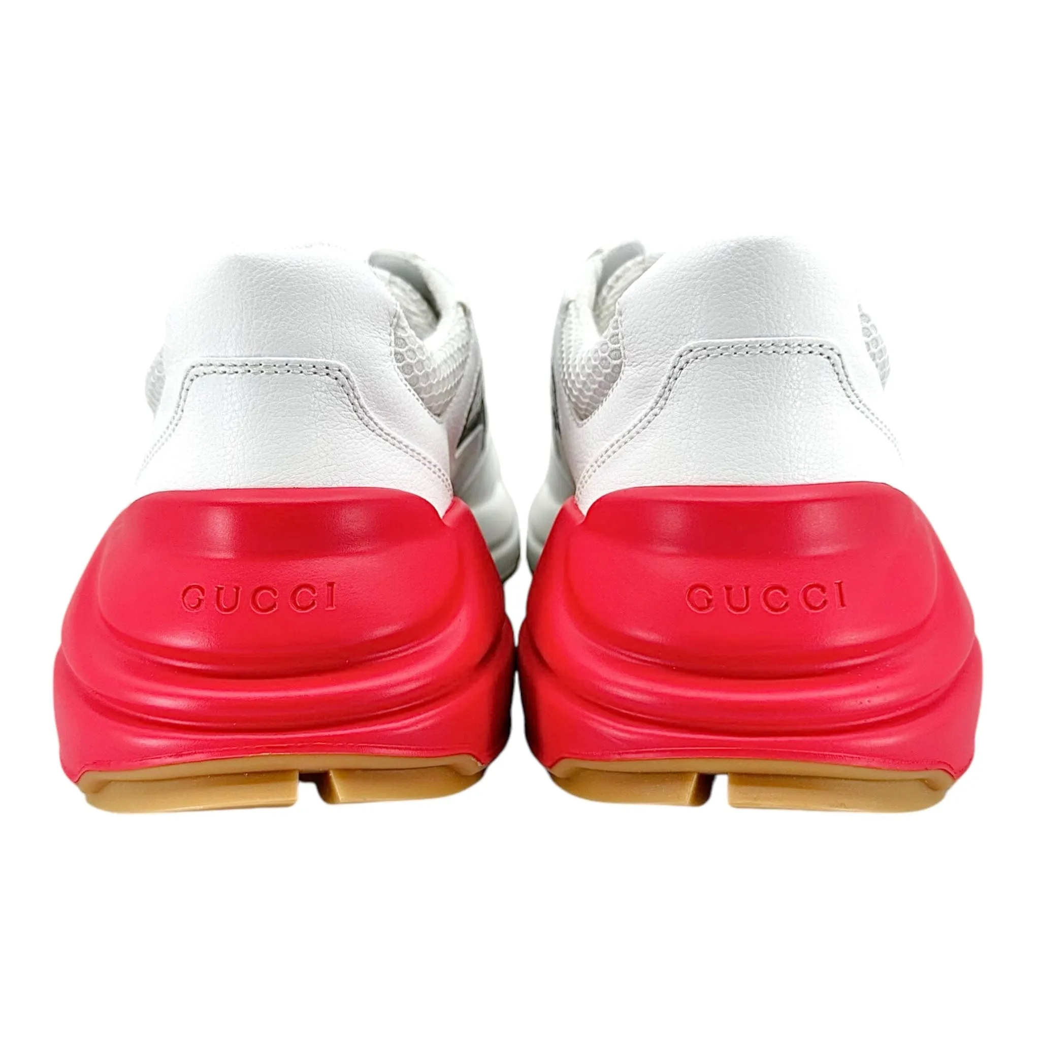 Gucci Rhyton White Leather Effect Sneaker White