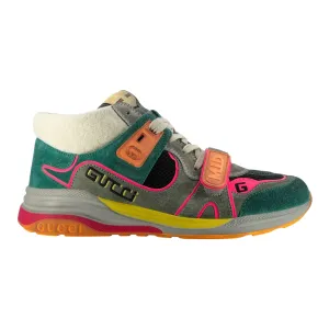 Gucci Ultrapace Sneaker Mid Green Teal Multi