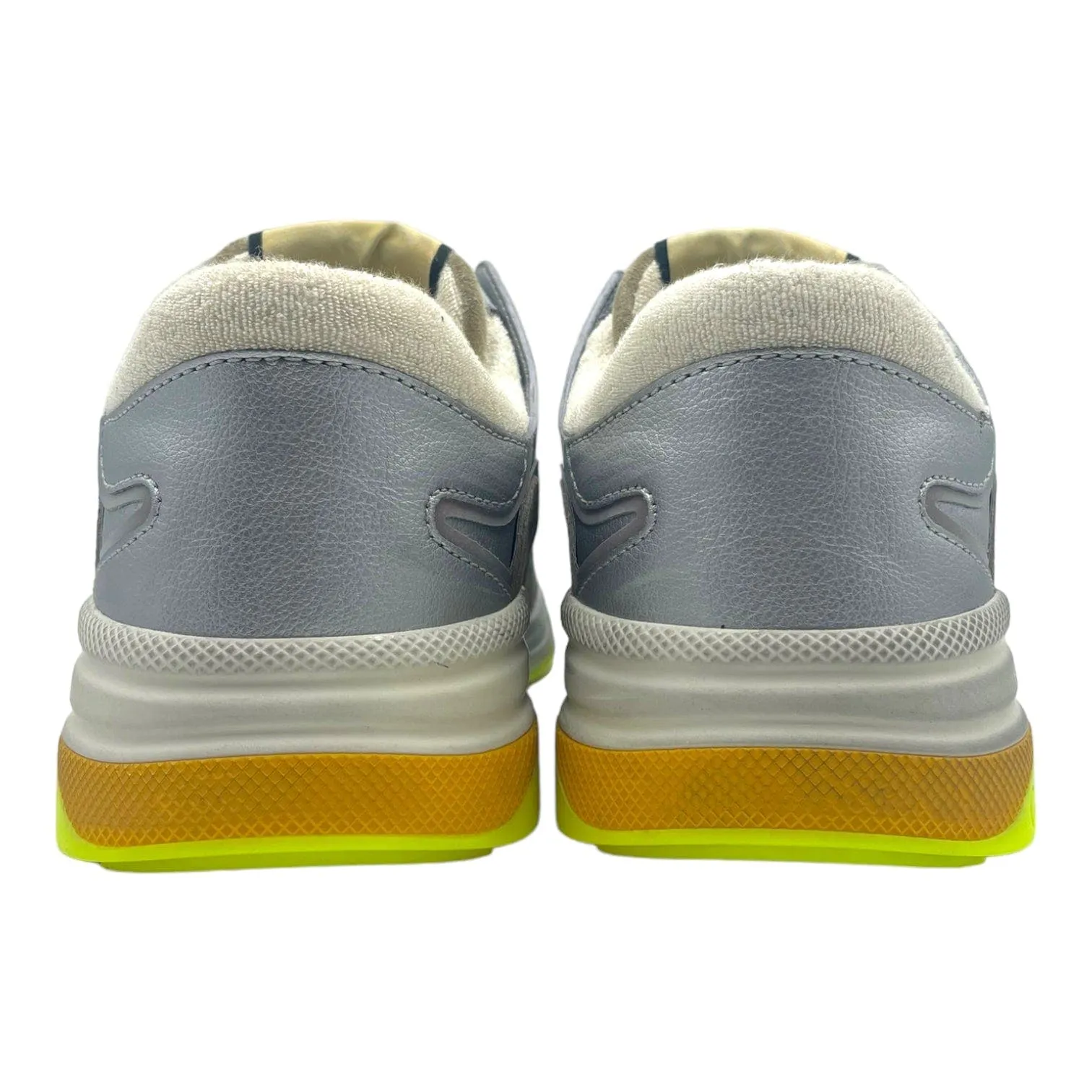 Gucci Ultrapace Sneaker Silver Metallic Pre-Owned