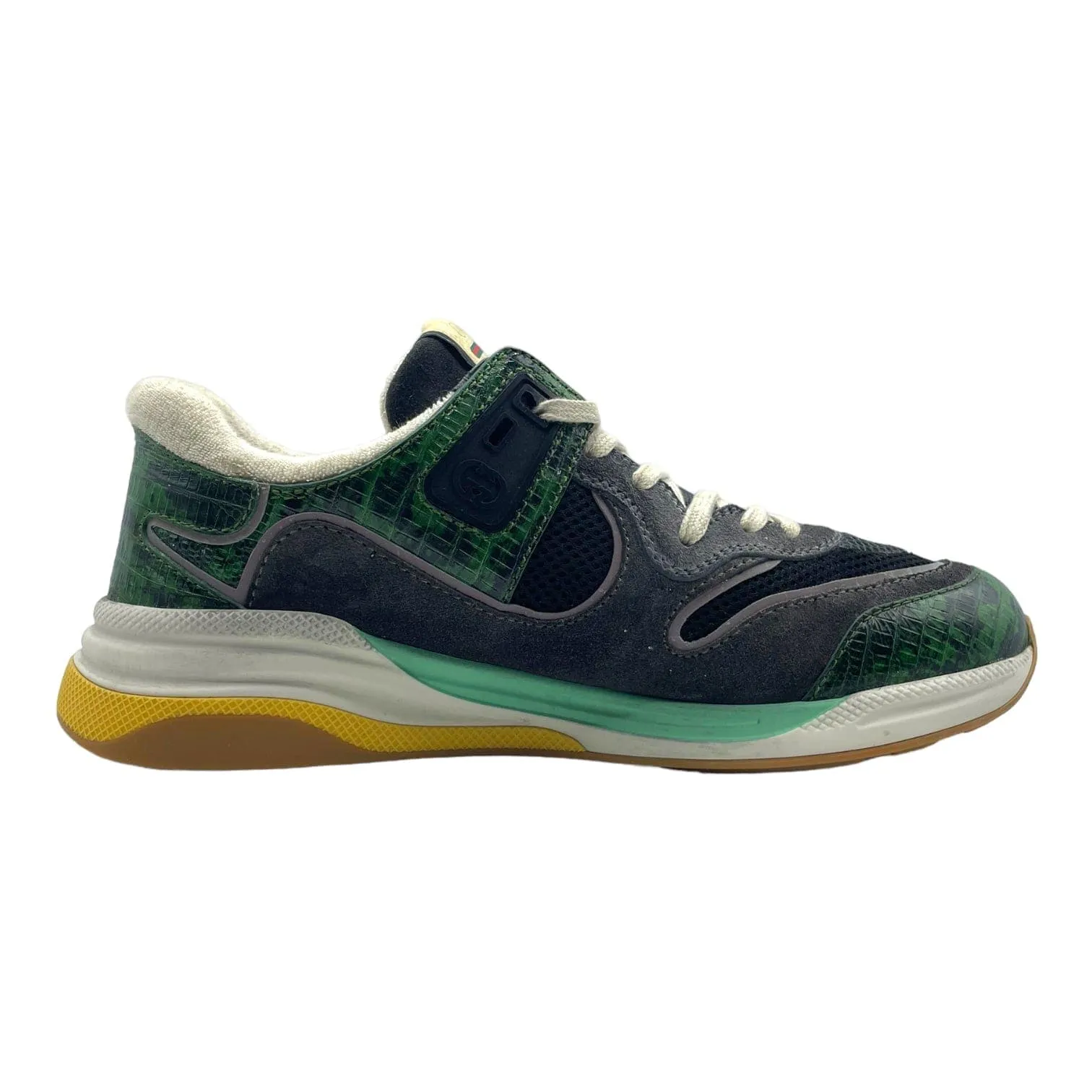 Gucci Ultrapace Sneaker Tejus Printed Green Pre-Owned