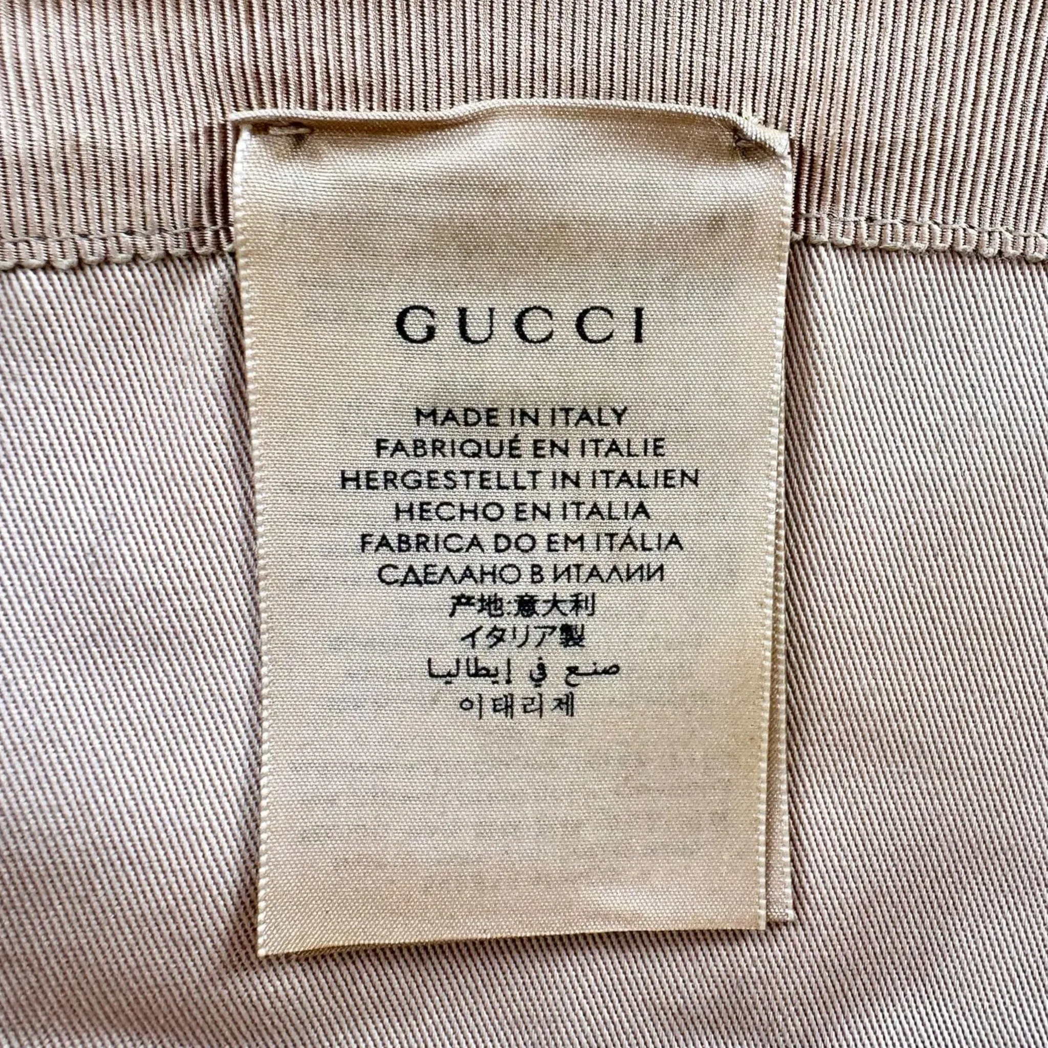 Gucci x Disney Donald Duck Supreme Canvas Hat Beige Pre-Owned