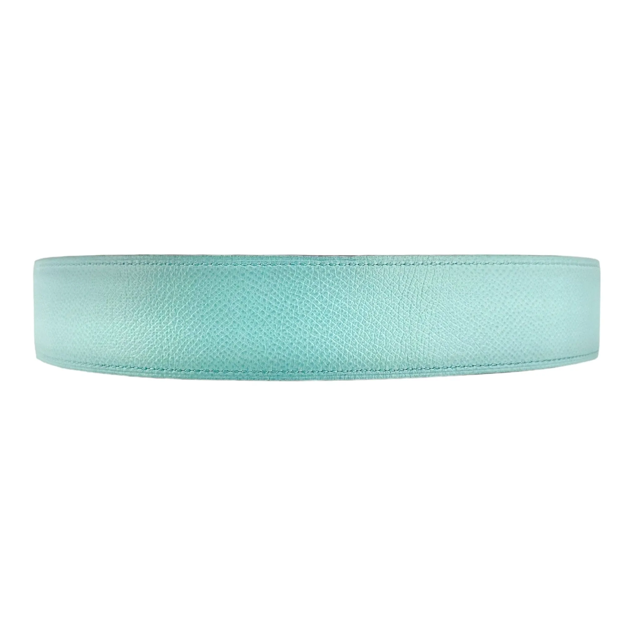 Hermes Belt Reversible Navy Teal Pre-Owned