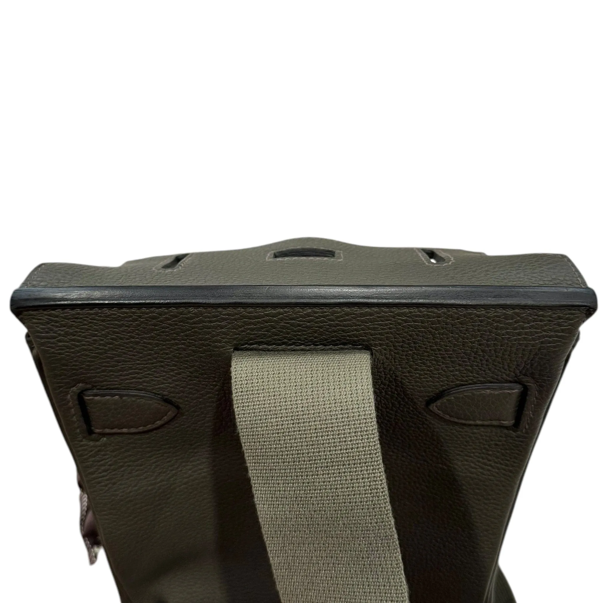 Hermes Hac A Dos Crossbody Messenger Bag Vert Mangrove