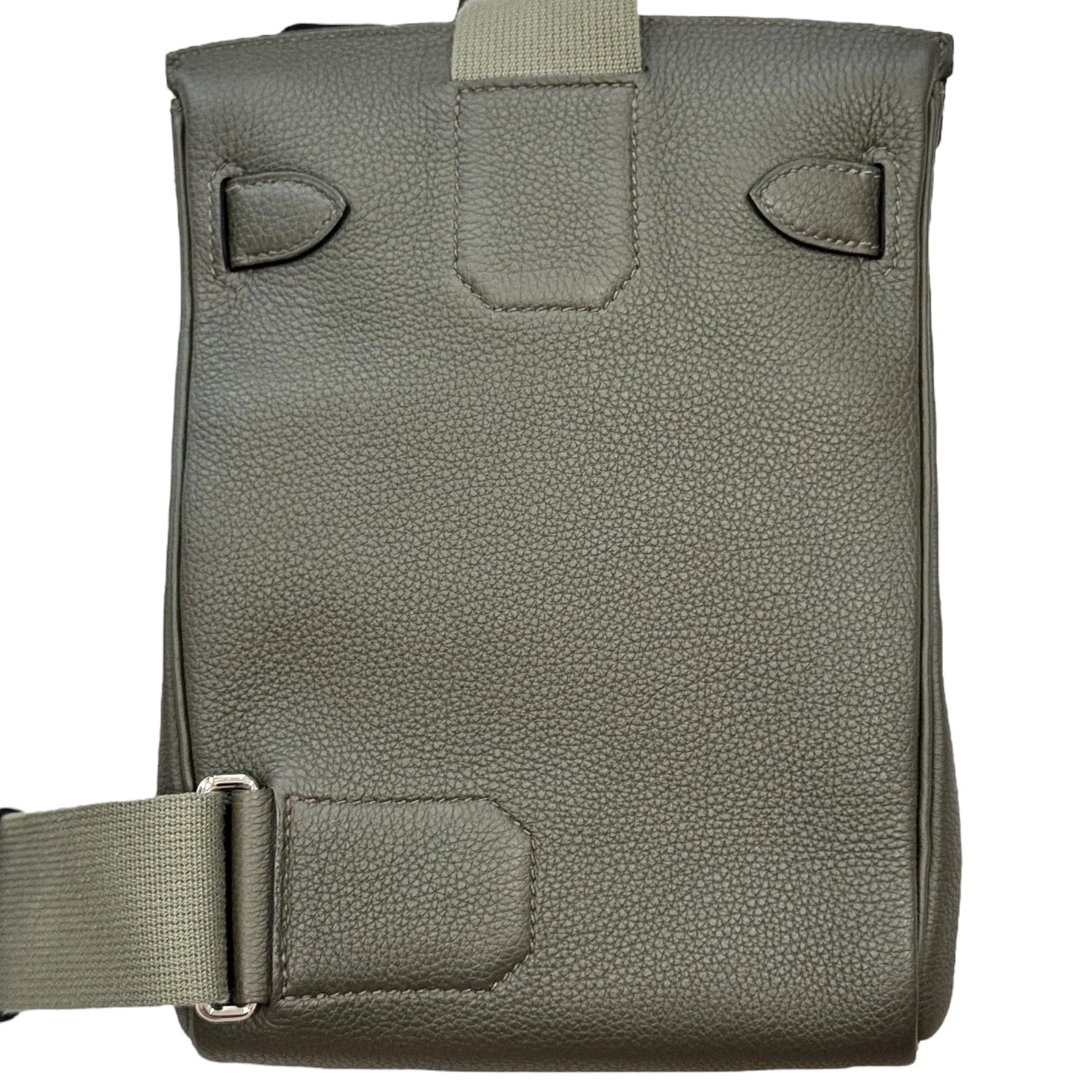 Hermes Hac A Dos Crossbody Messenger Bag Vert Mangrove