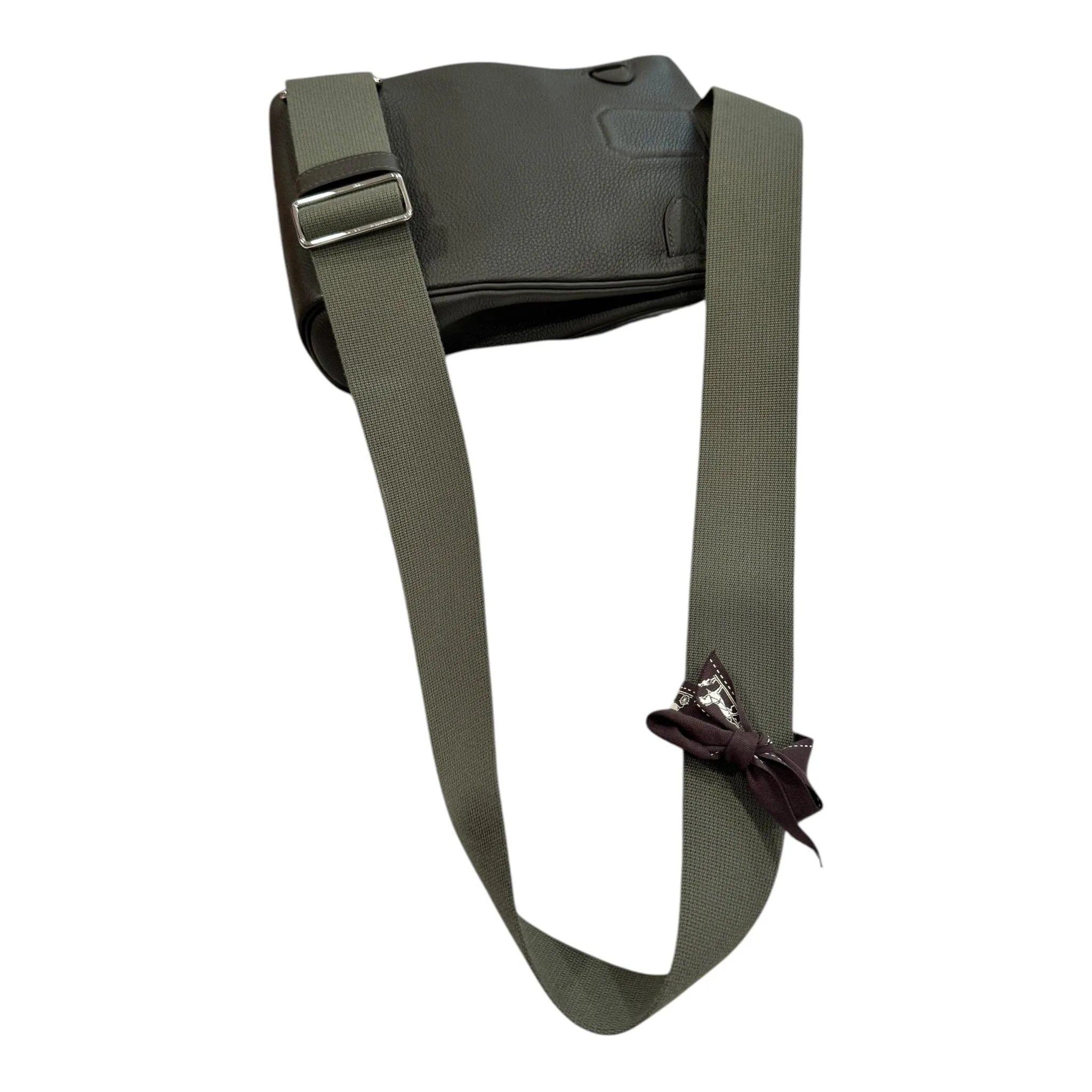 Hermes Hac A Dos Crossbody Messenger Bag Vert Mangrove