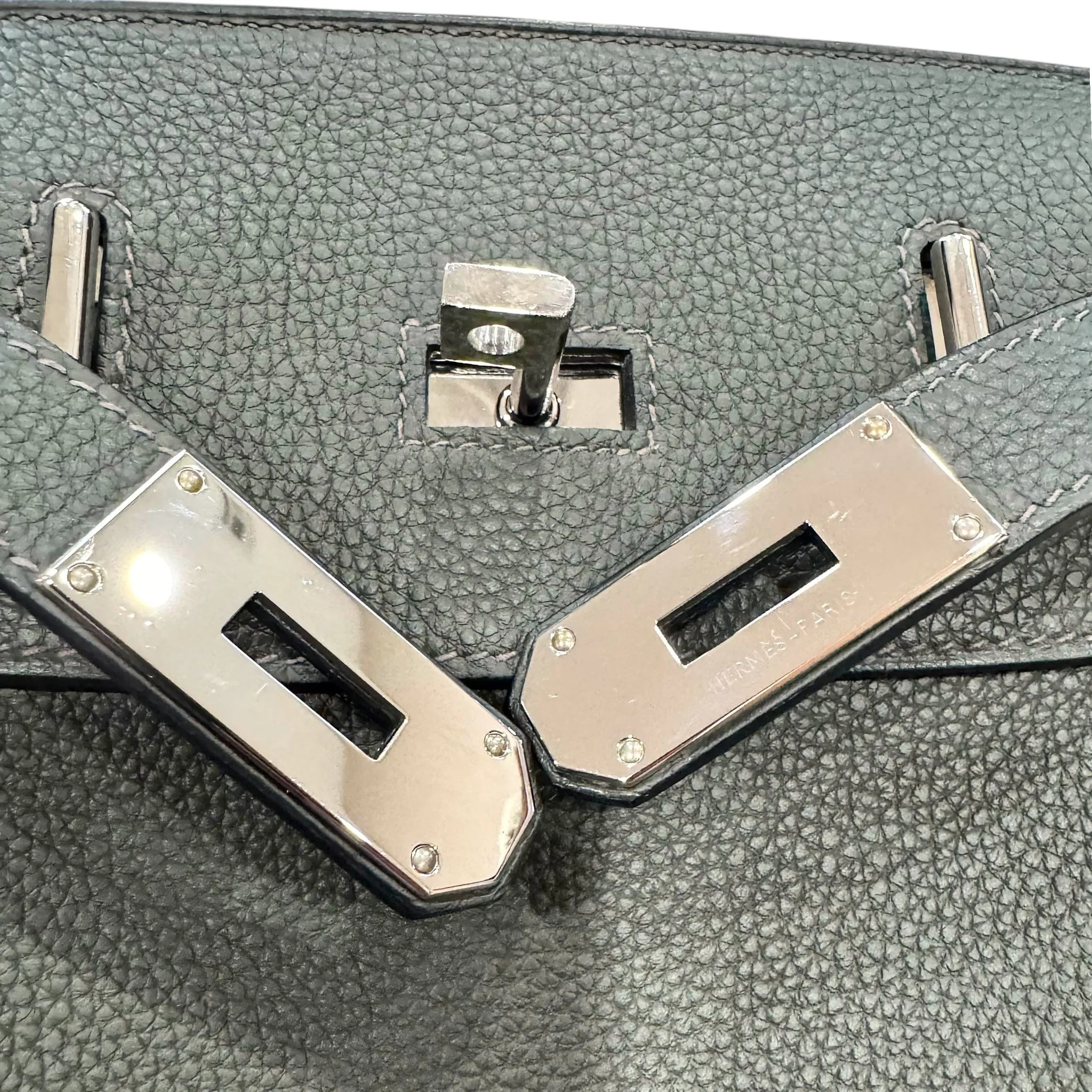 Hermes Hac A Dos Crossbody Messenger Bag Vert Mangrove
