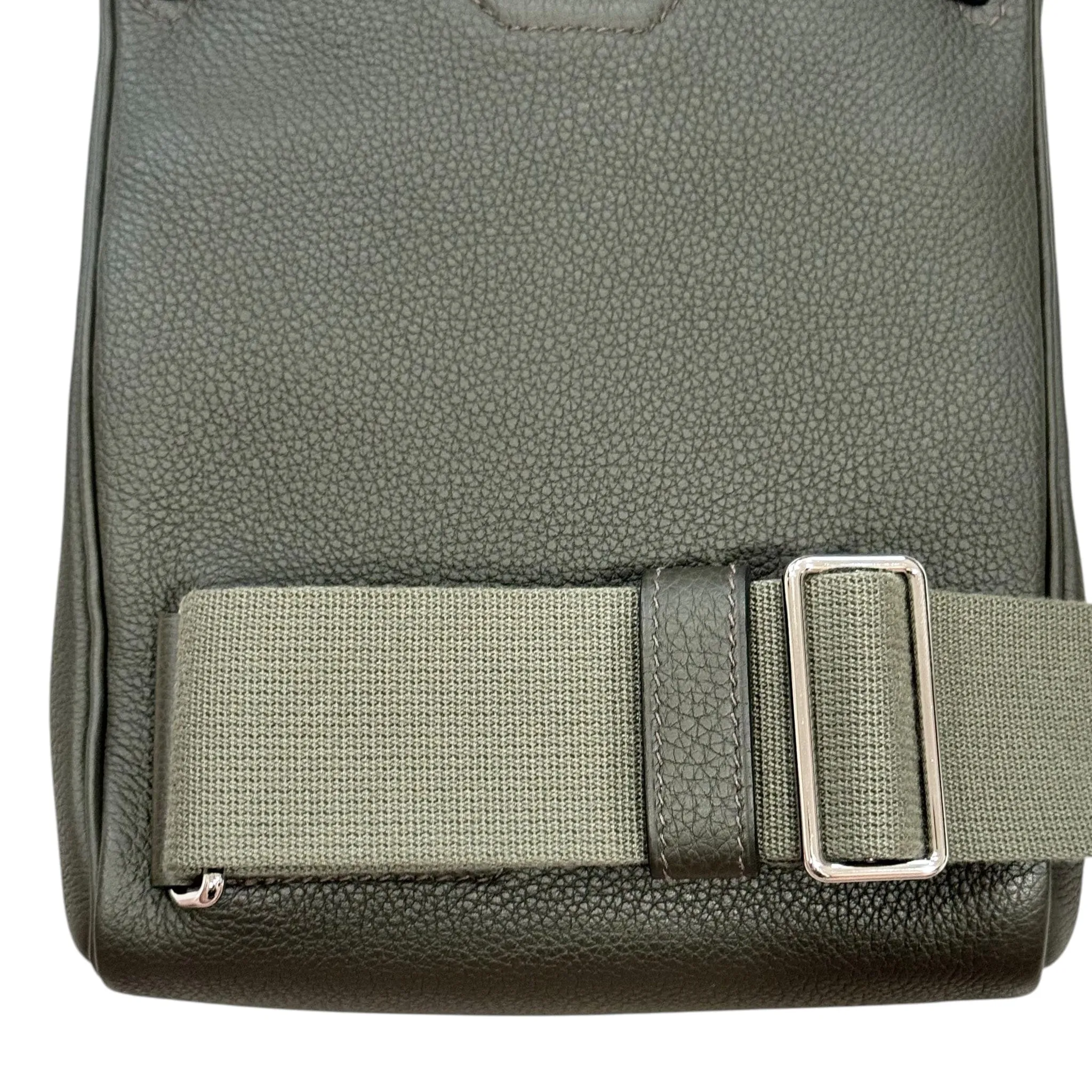Hermes Hac A Dos Crossbody Messenger Bag Vert Mangrove