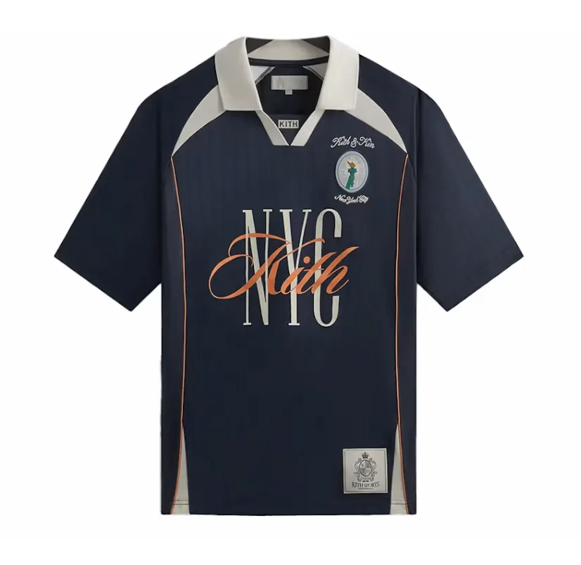 Kith New York Edison Soccer Jersey Nocturnal