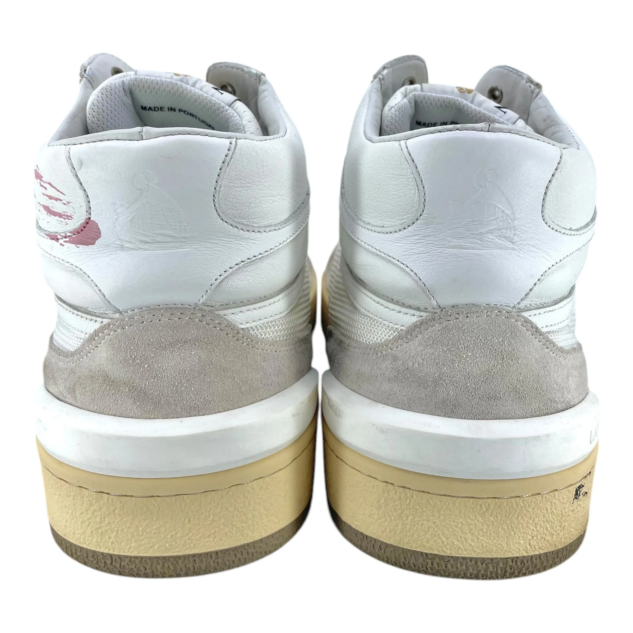 Lanvin x Gallery Department High-Top Sneaker Painted Clay Pre-Owned