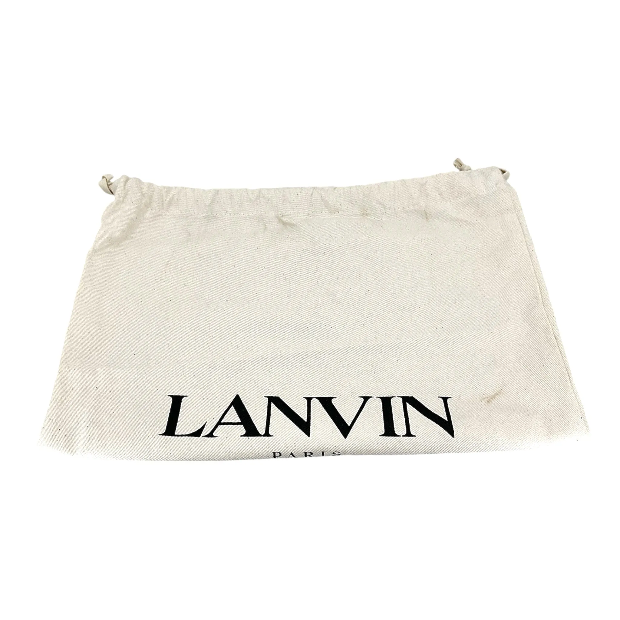 Lanvin x Gallery Deptartment Paint Splatter Strapback Hat Black