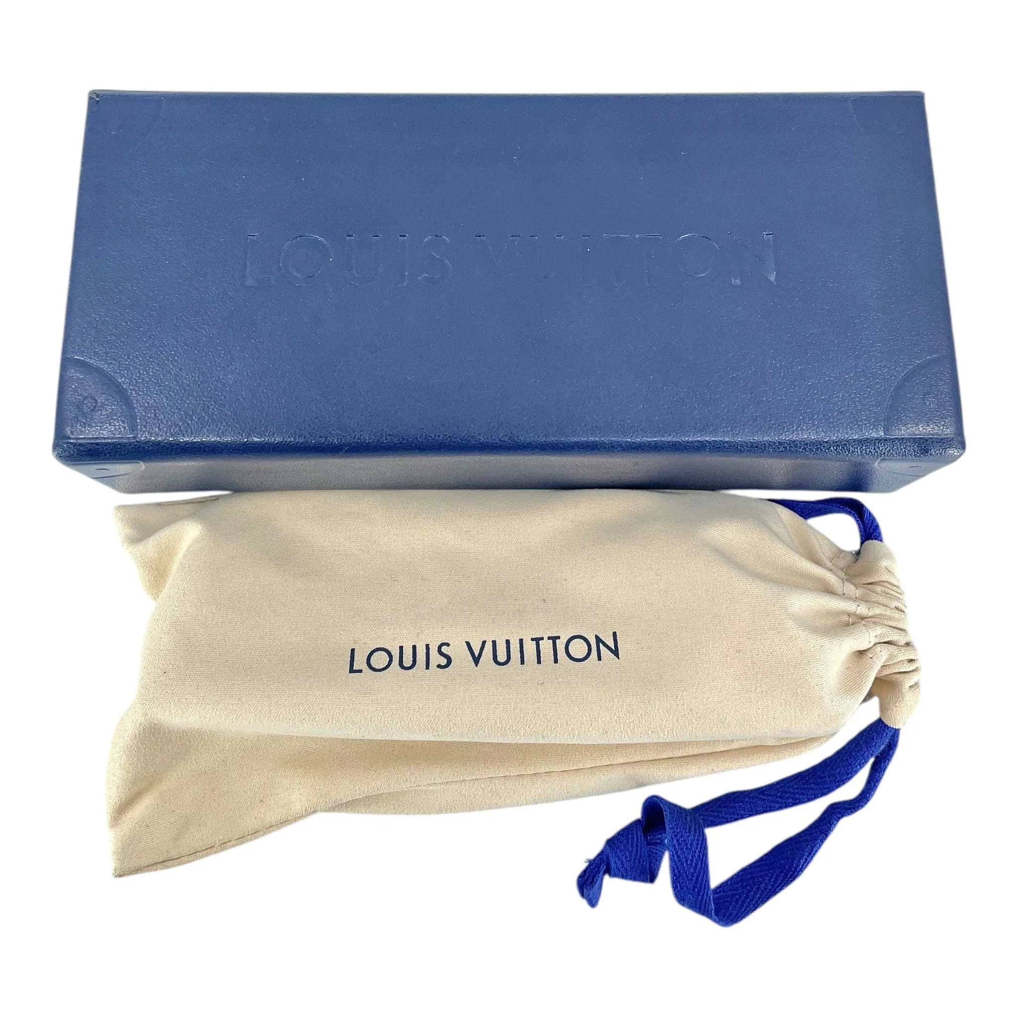 Louis Vuitton 1.1 Millionaire Sunglasses Neon Yellow Pre-Owned