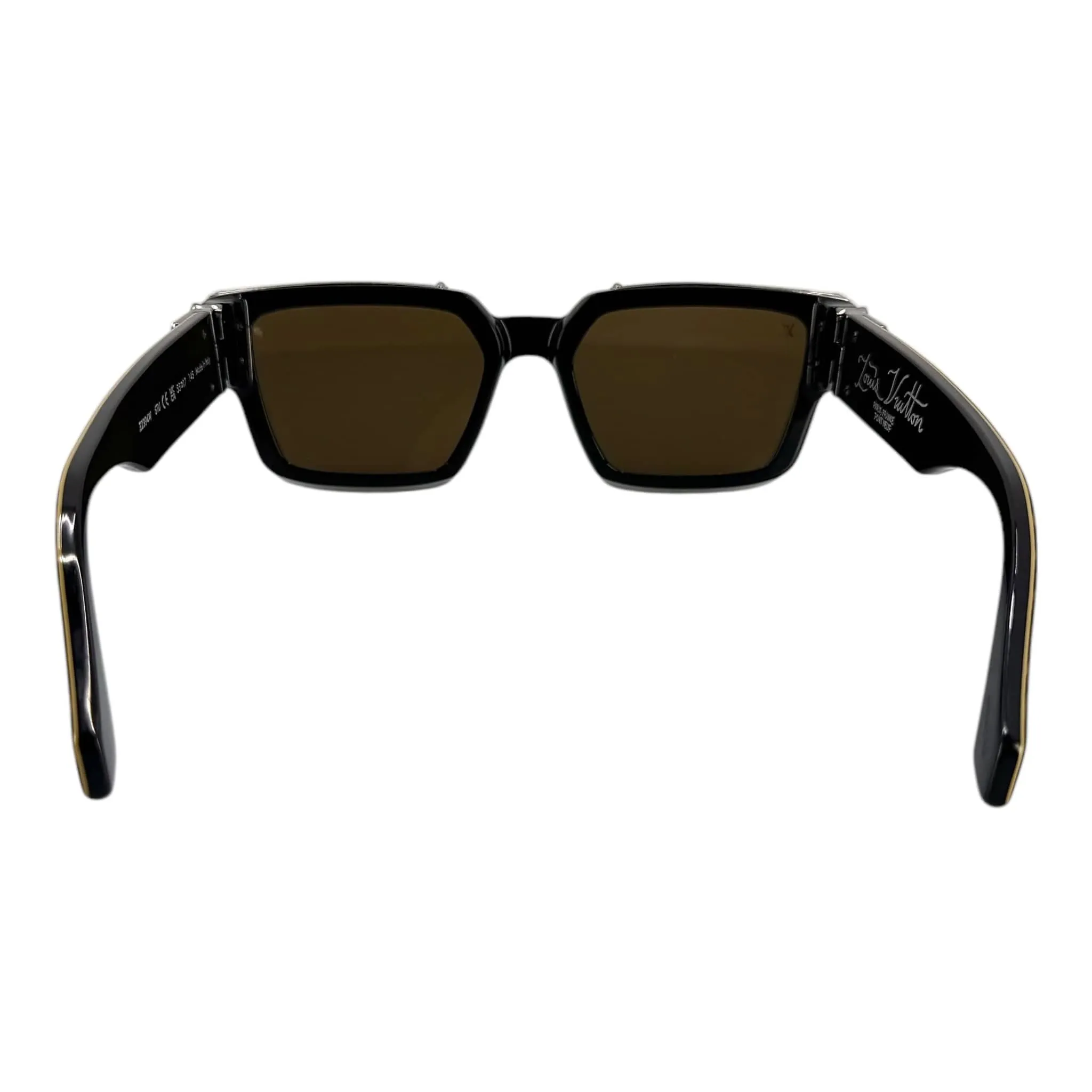 Louis Vuitton 1.1 Millionaires Damier Pop Sunglasses Brown Pre-Owned