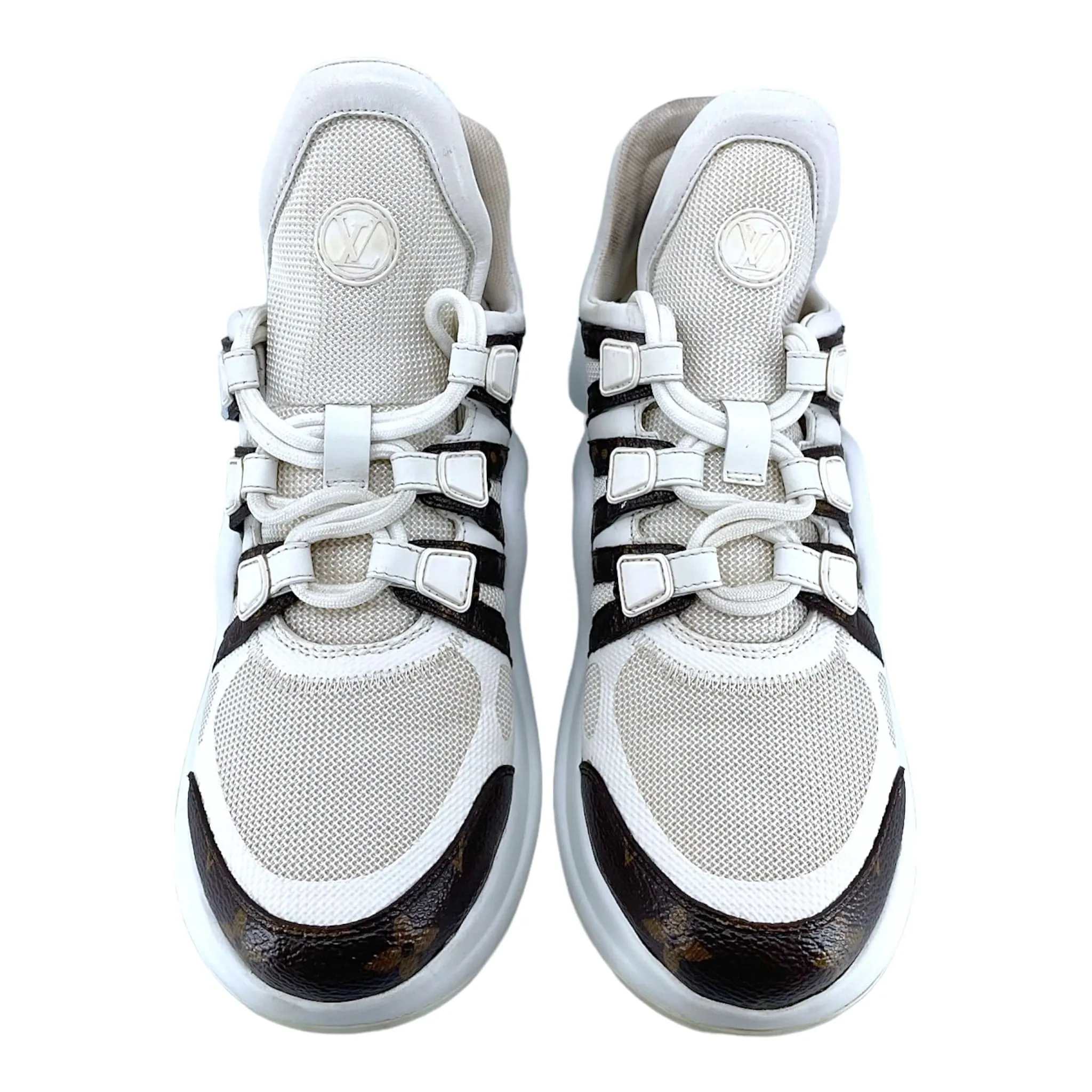 Louis Vuitton Archlight Monogram Sneaker White Pre-Owned