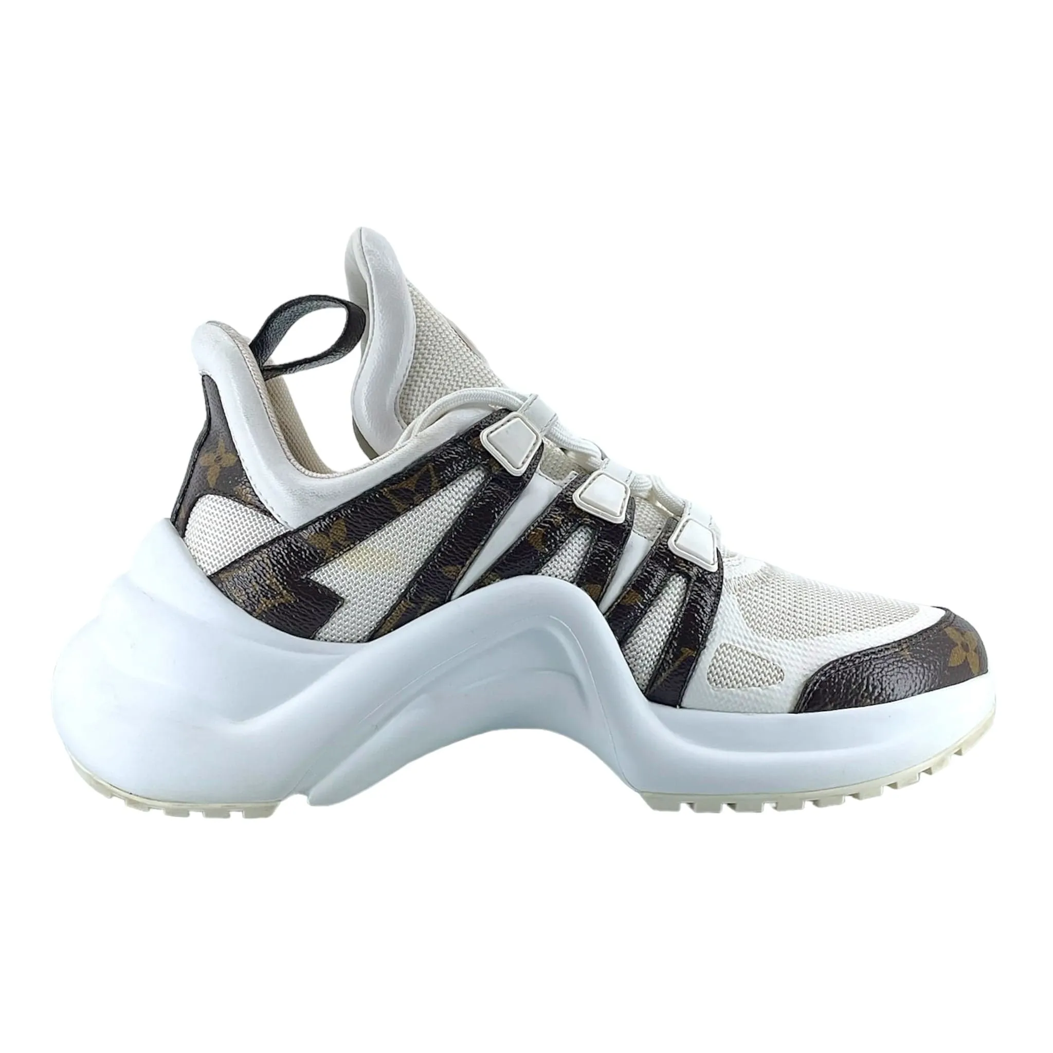 Louis Vuitton Archlight Monogram Sneaker White Pre-Owned