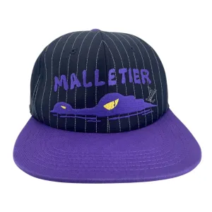 Louis Vuitton Croco Malletier Mesh Cap Black Pre-Owned