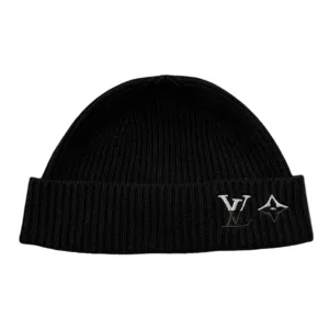 Louis Vuitton Duel Beanie Black Pre-Owned