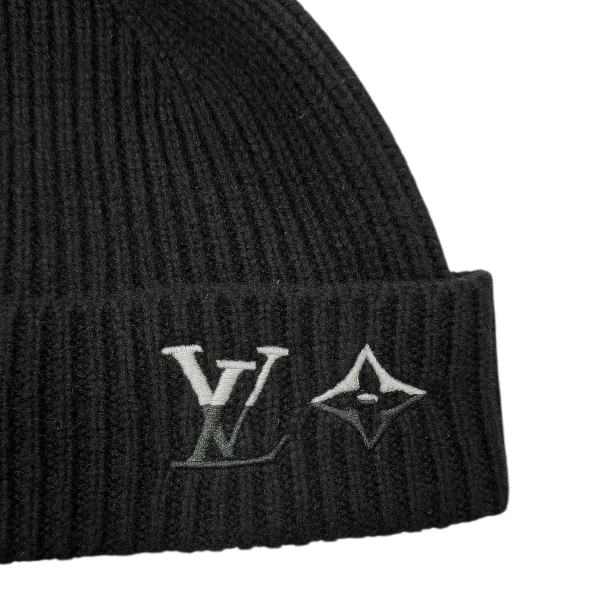 Louis Vuitton Duel Beanie Black Pre-Owned