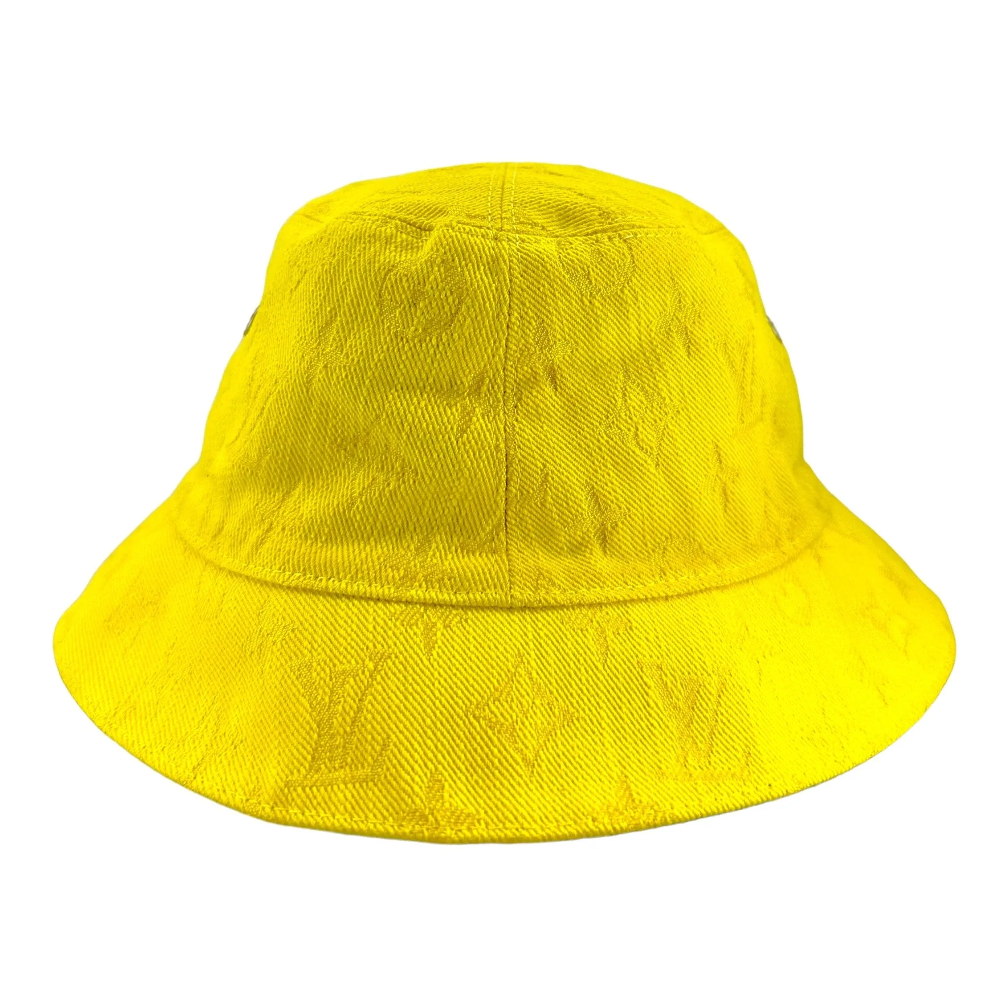 Louis Vuitton Everyday LV Bucket Hat Blue Yellow Pre-Owned