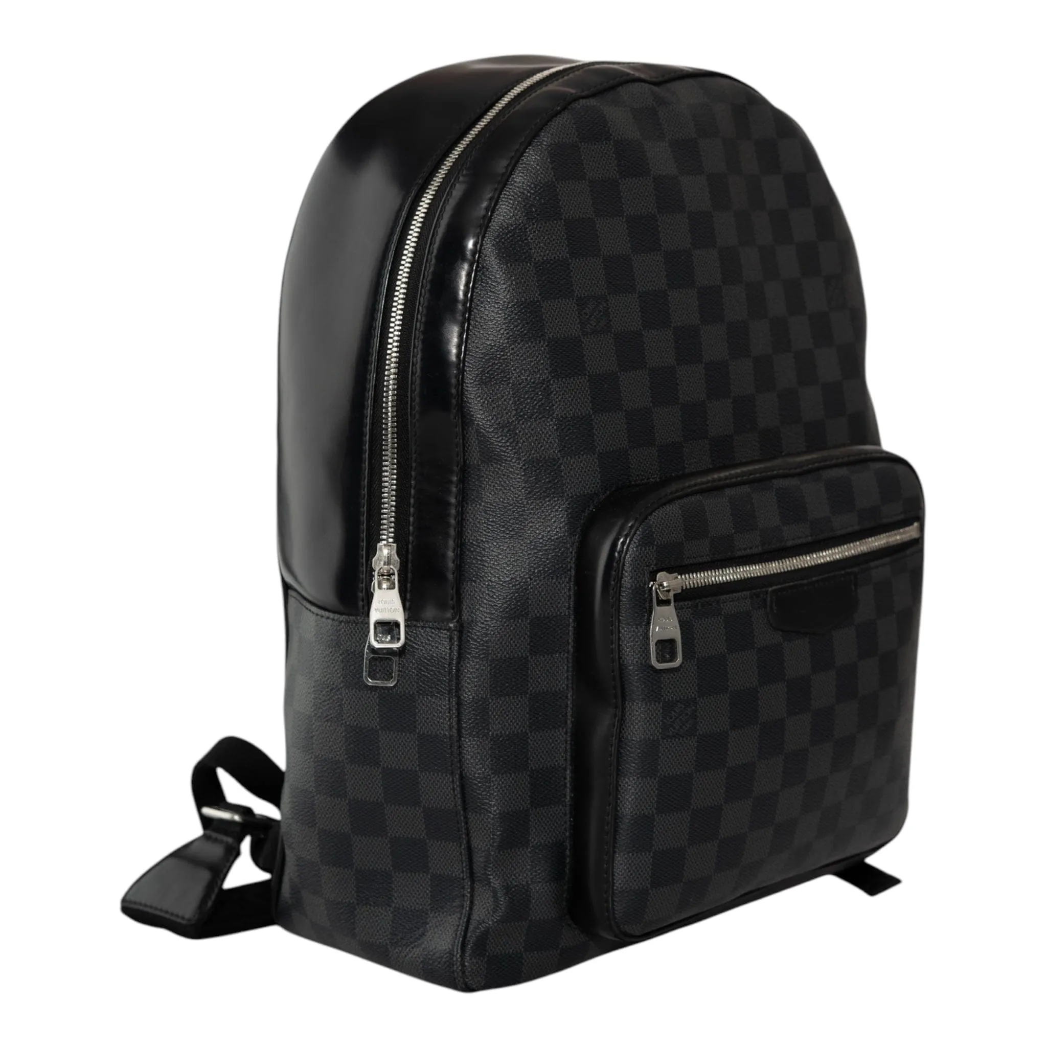 Louis Vuitton Josh Backpack Damier Graphite Black Pre-Owned