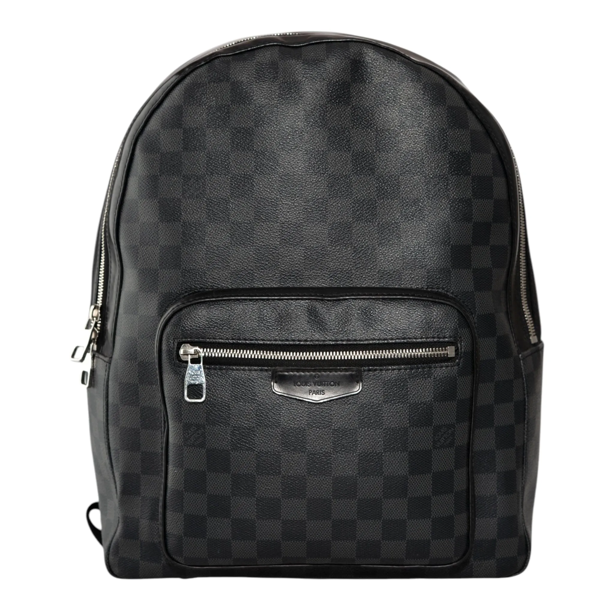 Louis Vuitton Josh Backpack Damier Graphite Black Pre-Owned
