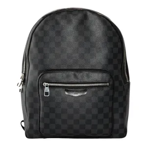 Louis Vuitton Josh Backpack Damier Graphite Black Pre-Owned