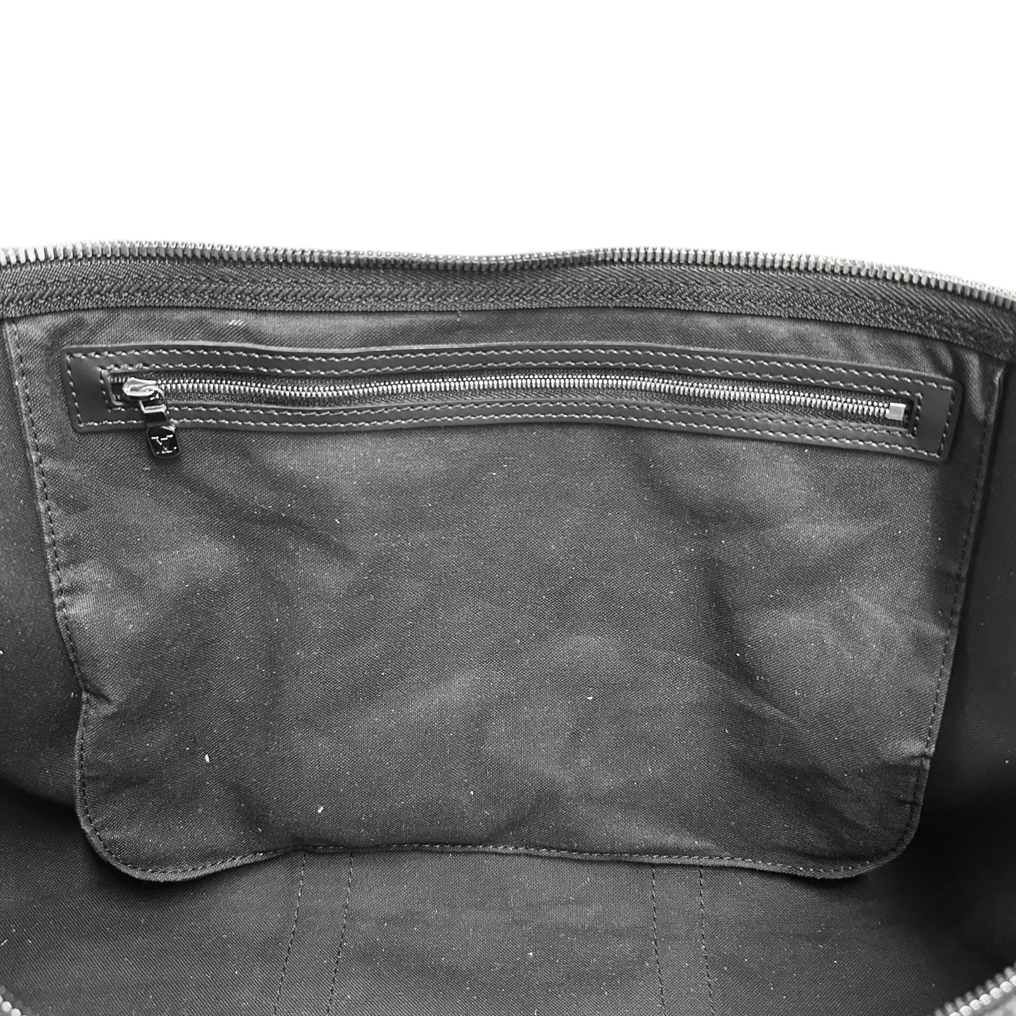 Louis Vuitton Keepall Bandouliere 55 Damier Graphite Pre-Owned