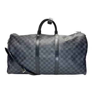 Louis Vuitton Keepall Bandouliere 55 Damier Graphite Pre-Owned