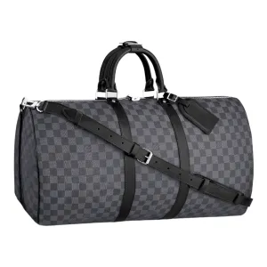 Louis Vuitton Keepall Bandouliere 55 Damier Graphite