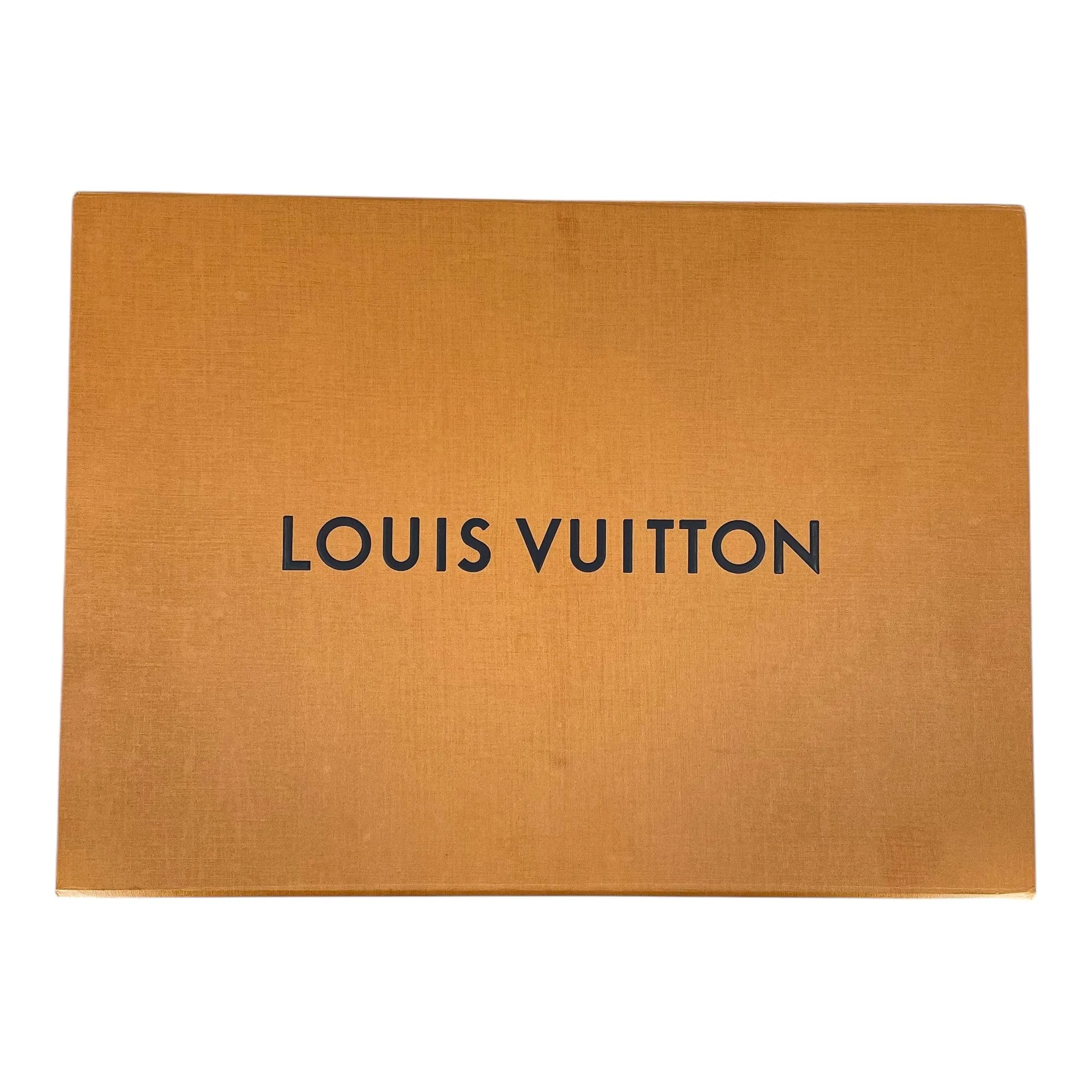 Louis Vuitton Leather Monogram Shadow Cap Black Pre-Owned