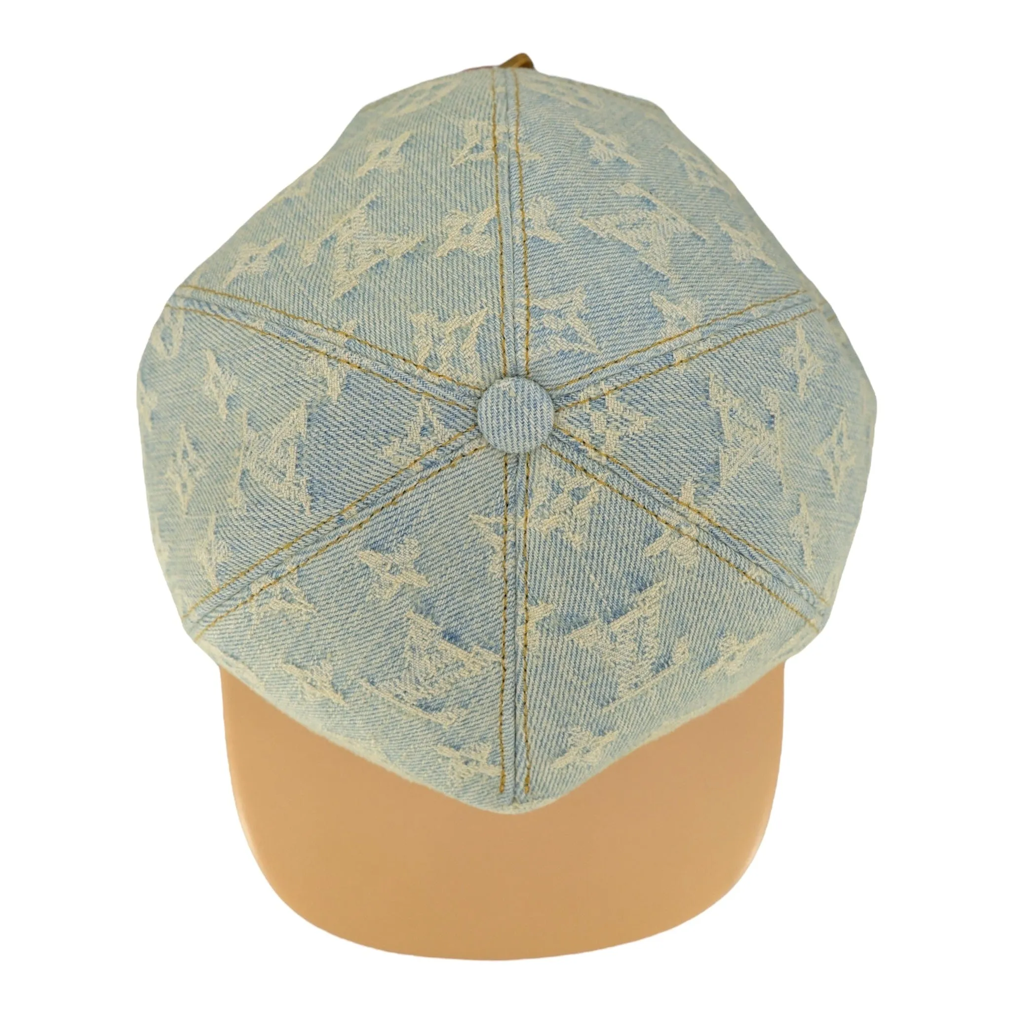 Louis Vuitton Legacy Denim Monogram Hat Light Blue