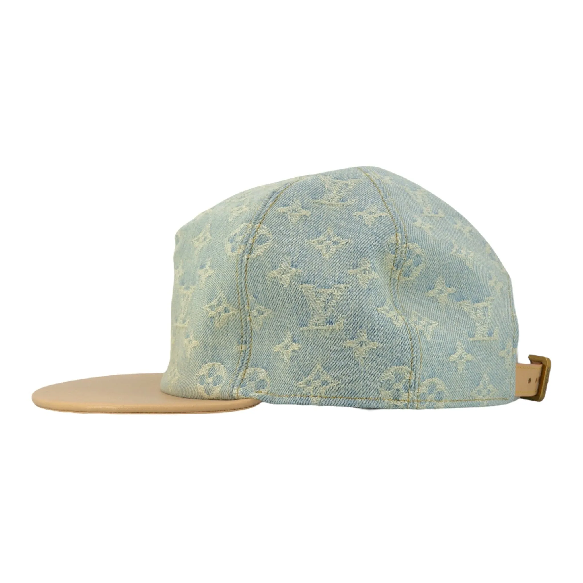 Louis Vuitton Legacy Denim Monogram Hat Light Blue