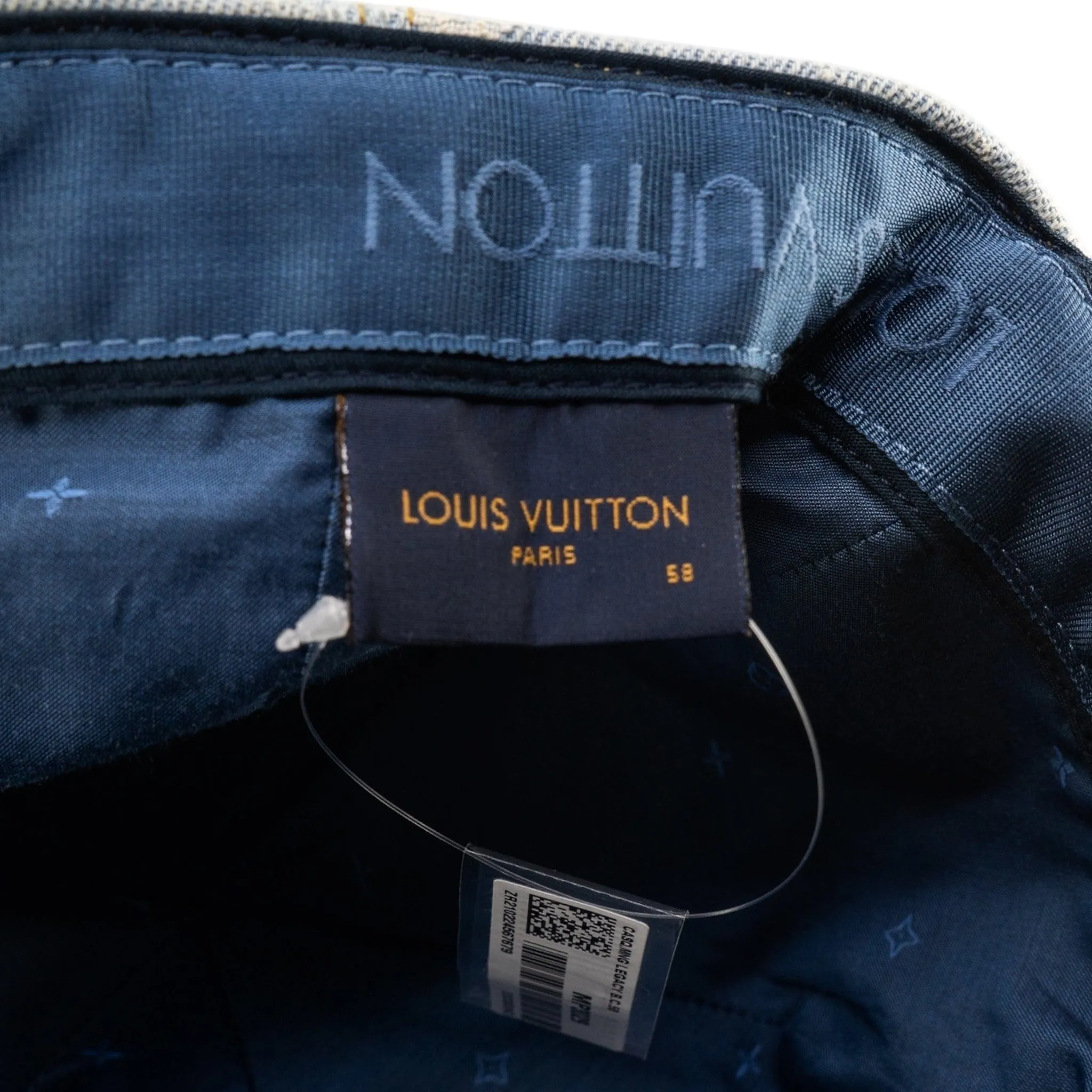 Louis Vuitton Legacy Denim Monogram Hat Light Blue