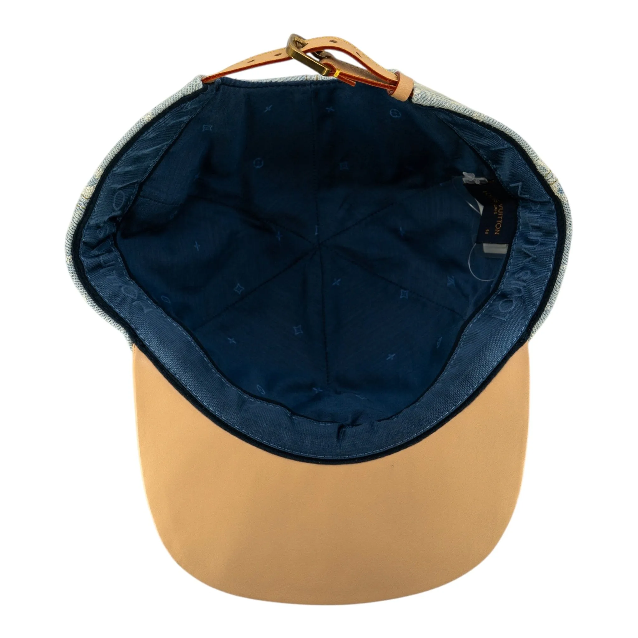 Louis Vuitton Legacy Denim Monogram Hat Light Blue