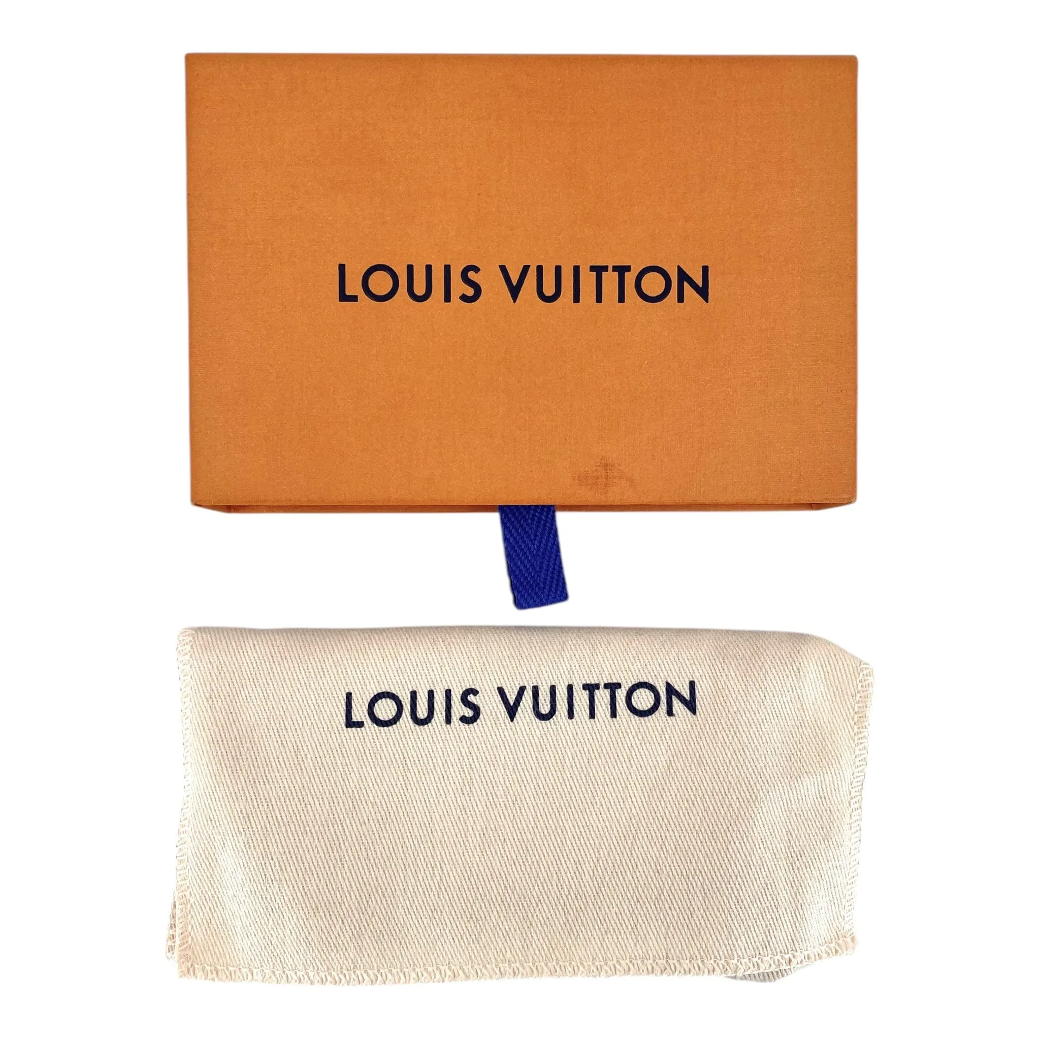 Louis Vuitton LV Aerogram Leather Key Pouch Black