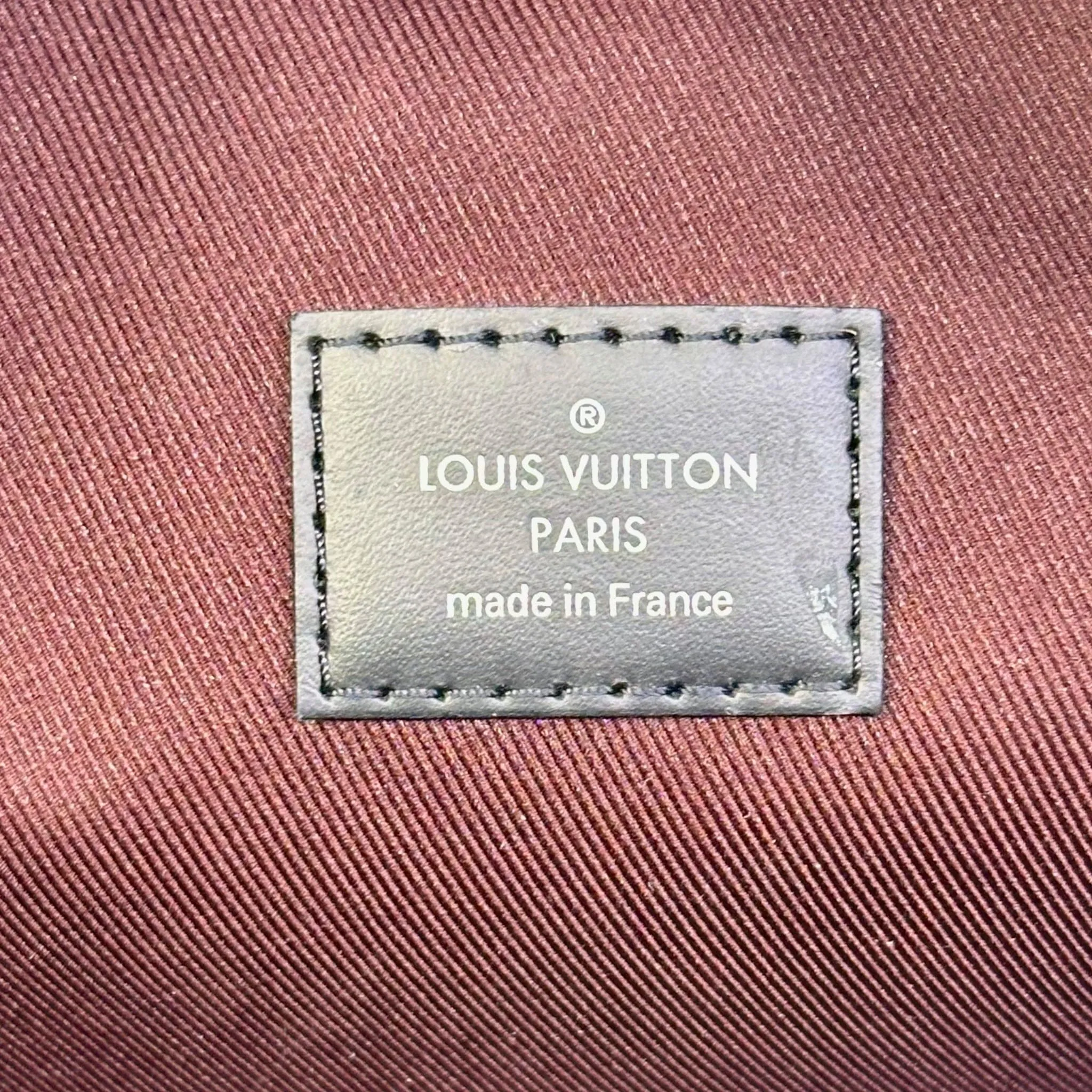 Louis Vuitton LV Josh Backpack Monogram Macassar Black Pre-Owned