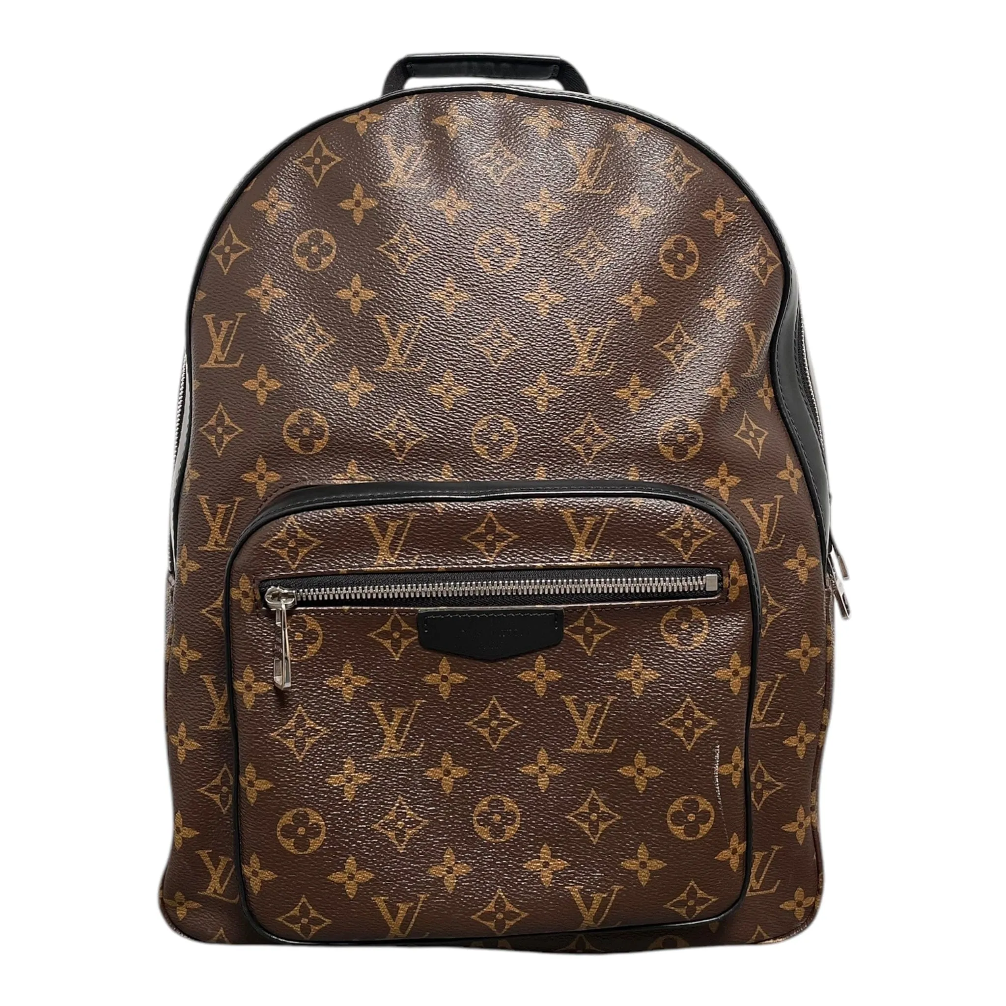 Louis Vuitton LV Josh Backpack Monogram Macassar Black Pre-Owned