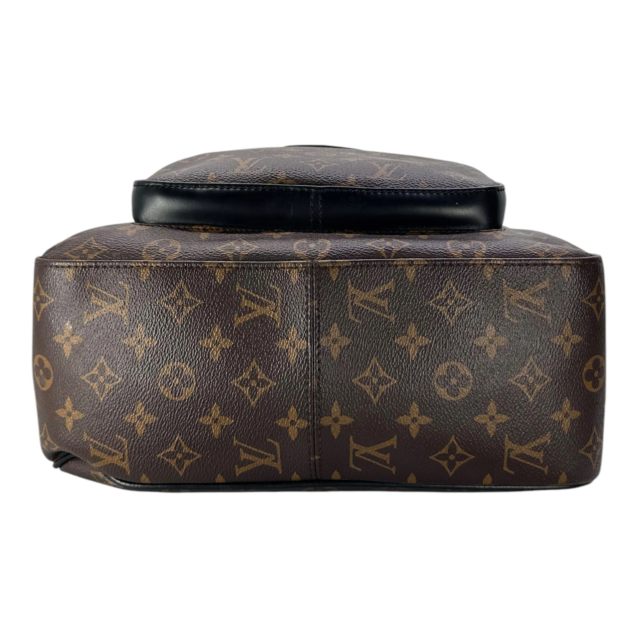 Louis Vuitton LV Josh Backpack Monogram Macassar Black Pre-Owned
