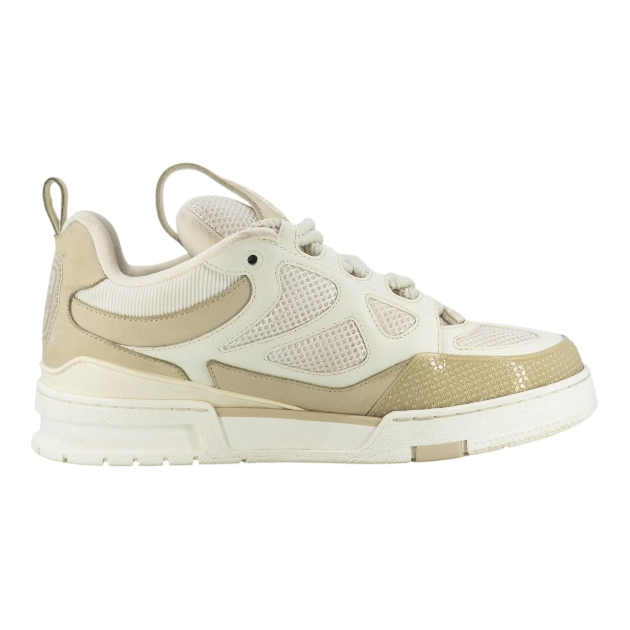 Louis Vuitton LV Skate Sneaker Beige White Pre-Owned