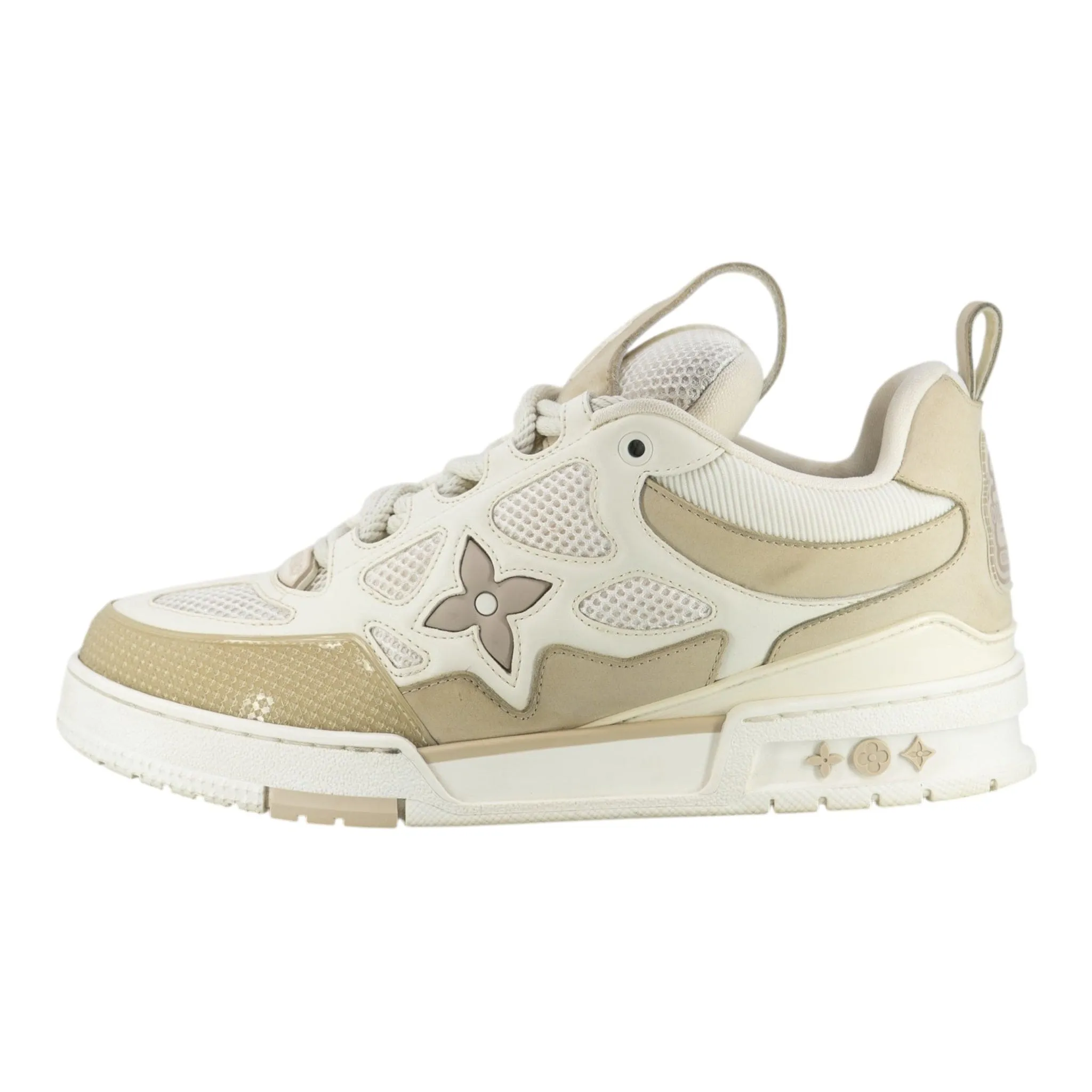 Louis Vuitton LV Skate Sneaker Beige White Pre-Owned