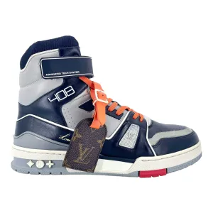 Louis Vuitton LV Strap Trainer High Black Grey Pre-Owned