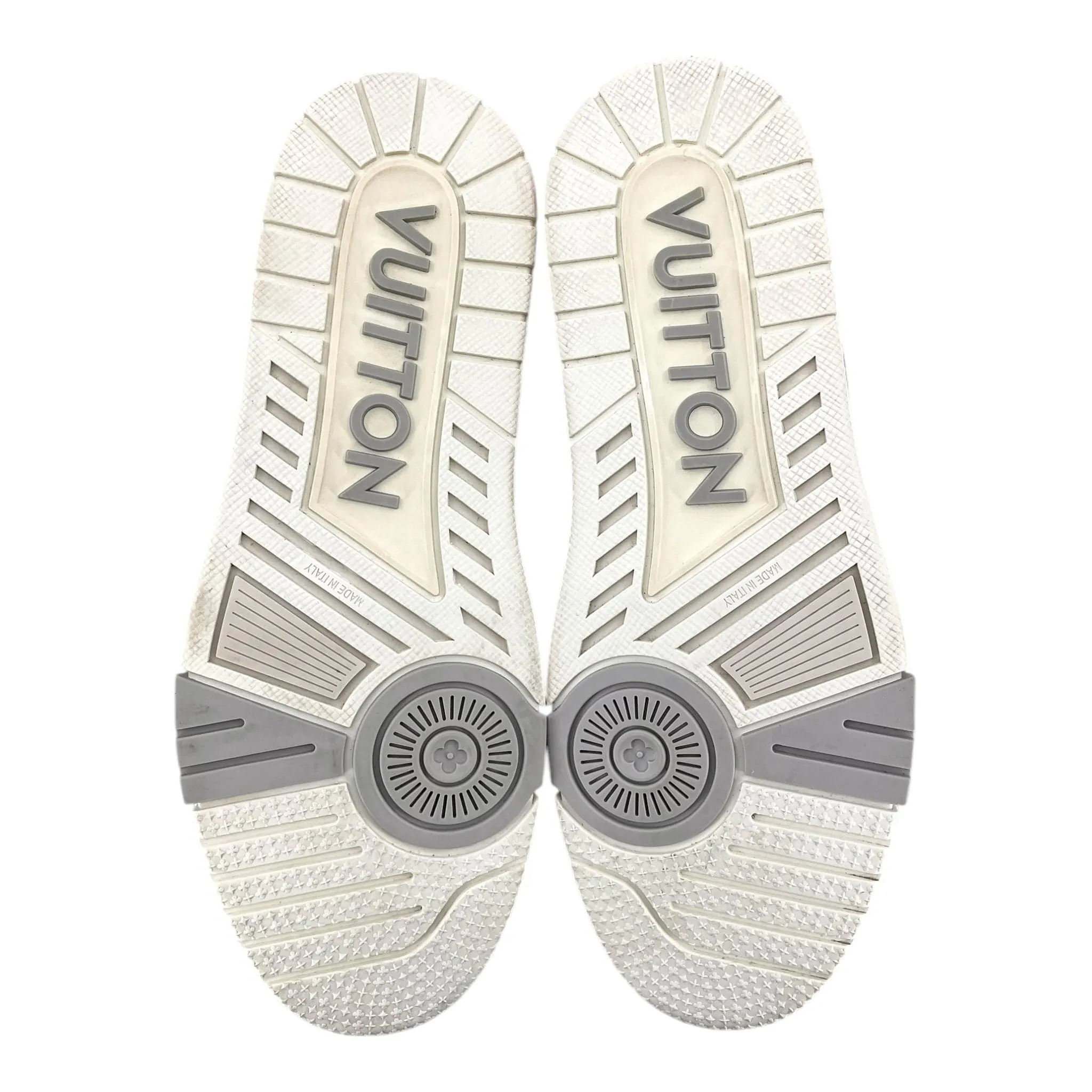 Louis Vuitton LV Trainer High White Iridescent Pre-Owned