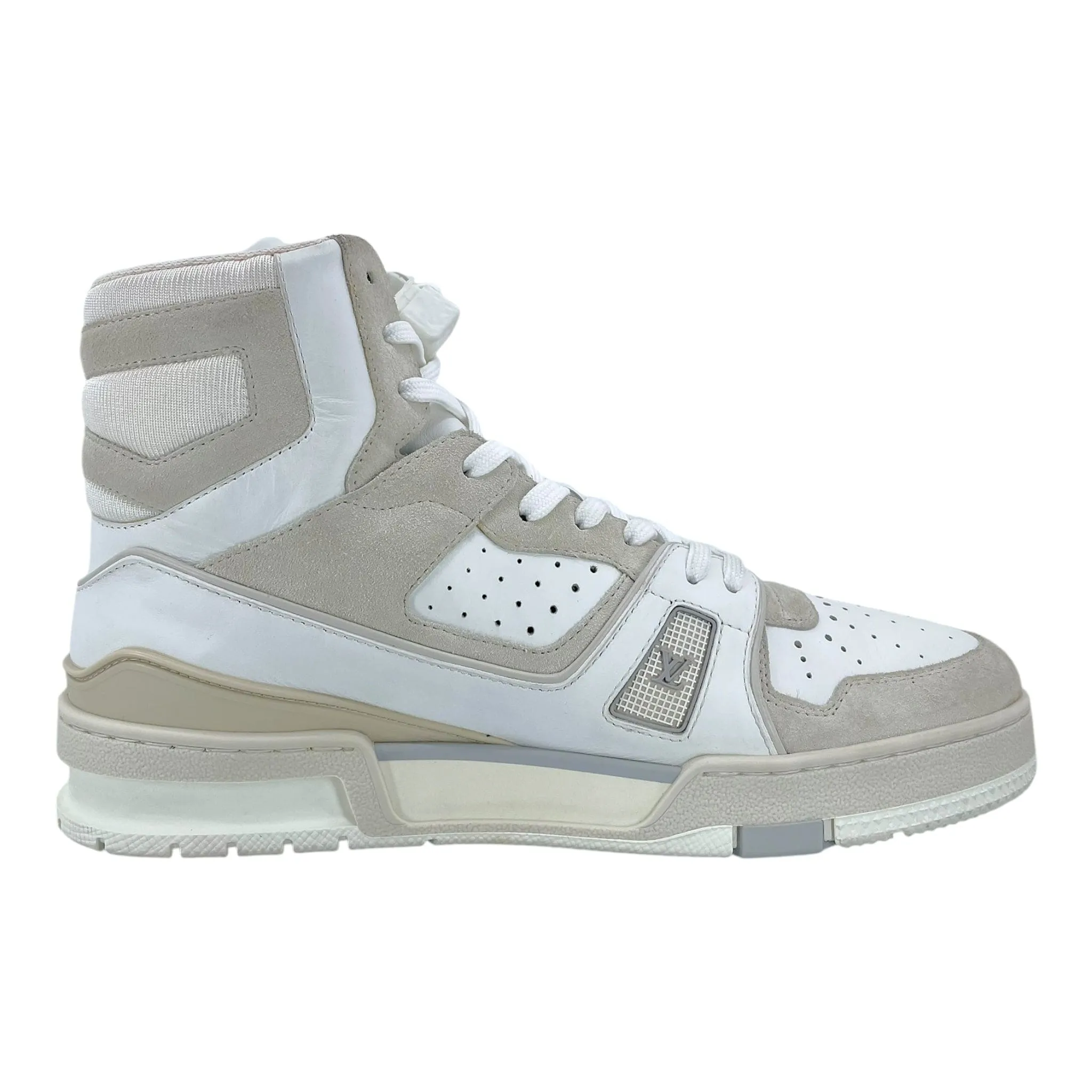 Louis Vuitton LV Trainer High White Iridescent Pre-Owned