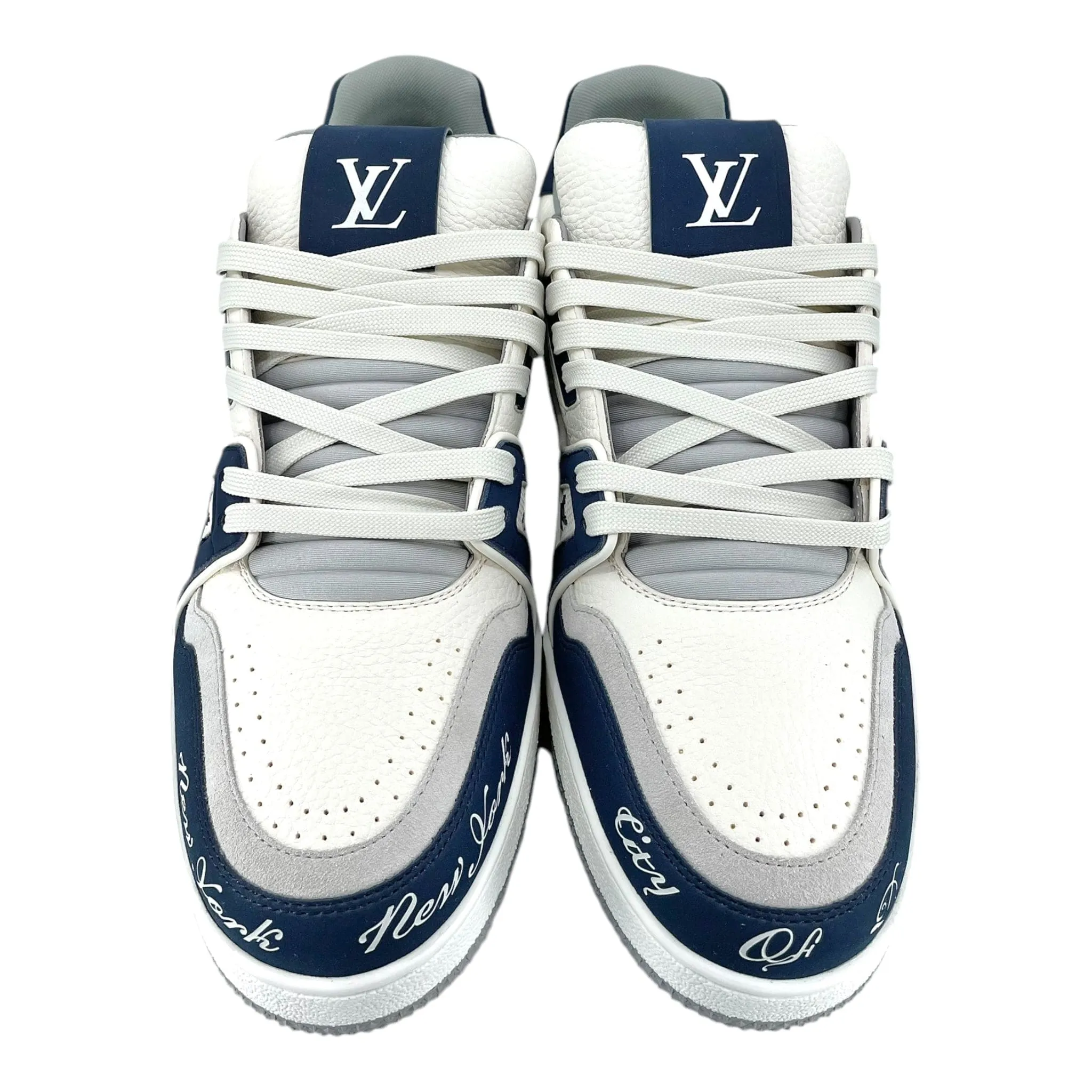 Louis Vuitton LV Trainer Low City Of Dreams White Navy (NYC Exclusive)